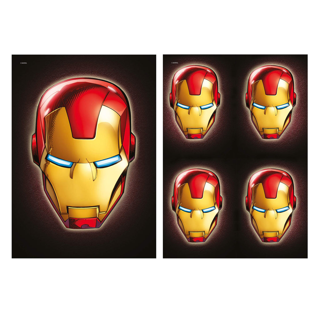 Iron Man Mask Template Iron Man Mask Template