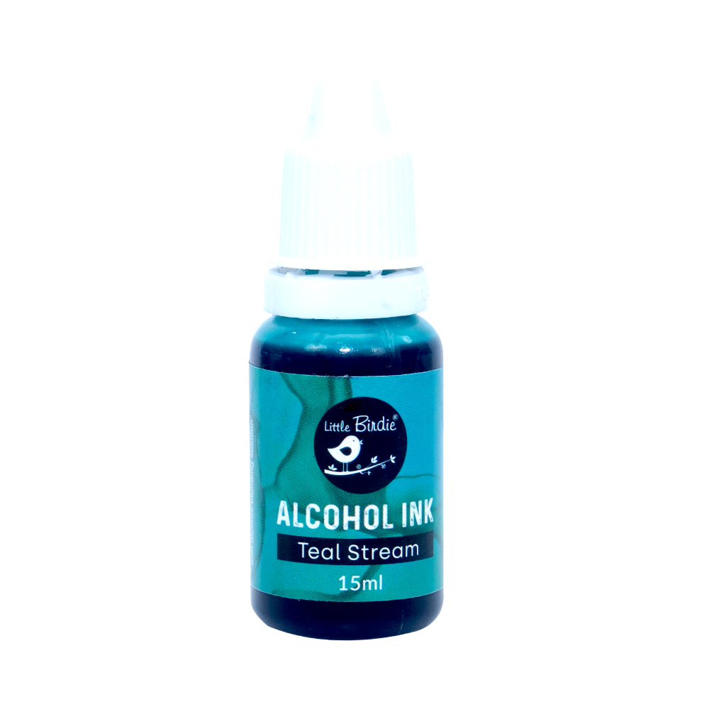 Alcohol Ink Teal Stream 15Ml 1Pc Lb - VC
