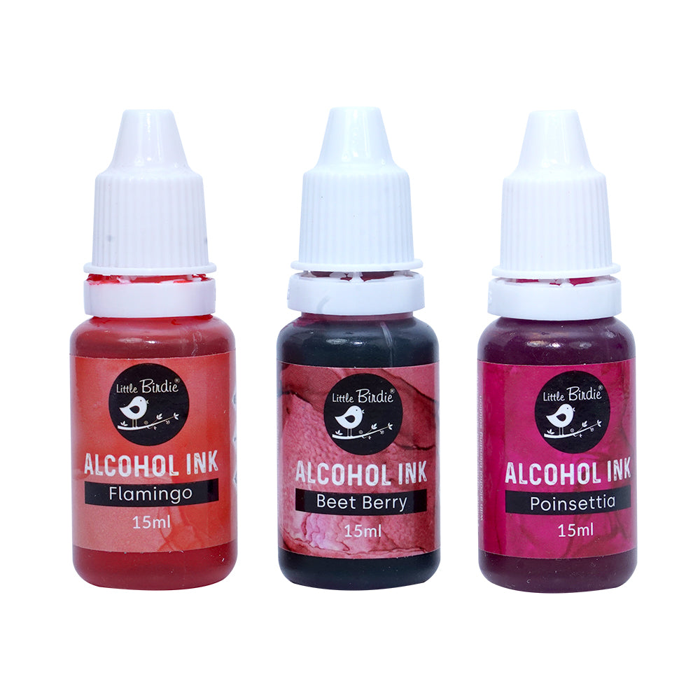 Alcohol Ink Pink Palette 15Ml 3Pc Pack Lb