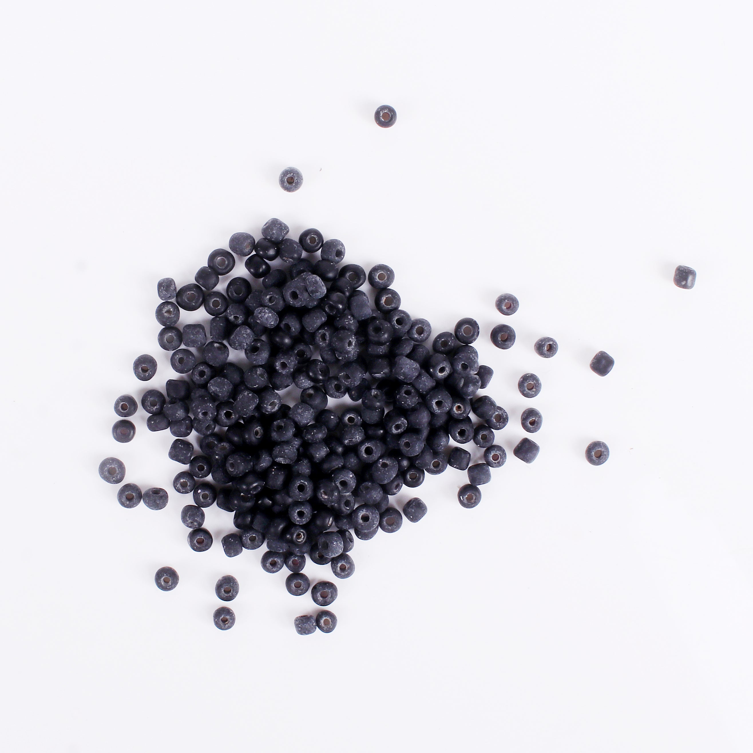 Seed Beads Black 2Mm 30Gm