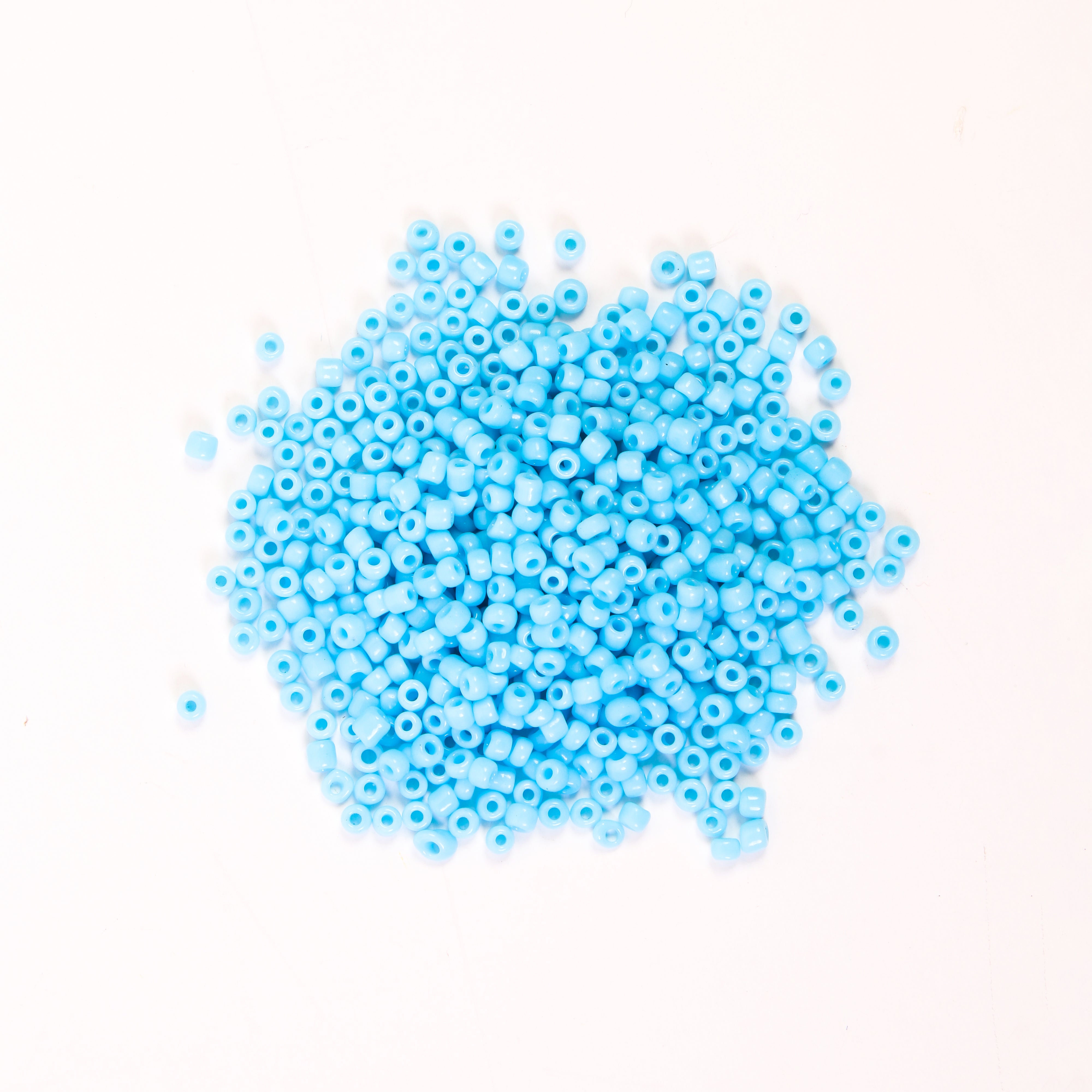 Seed Beads Blue 2Mm 30Gm