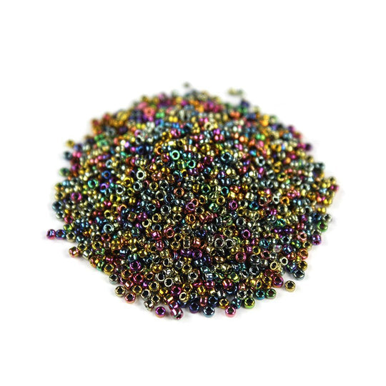 Seed Beads Rainbow Mix 0.5Mm 30Gm