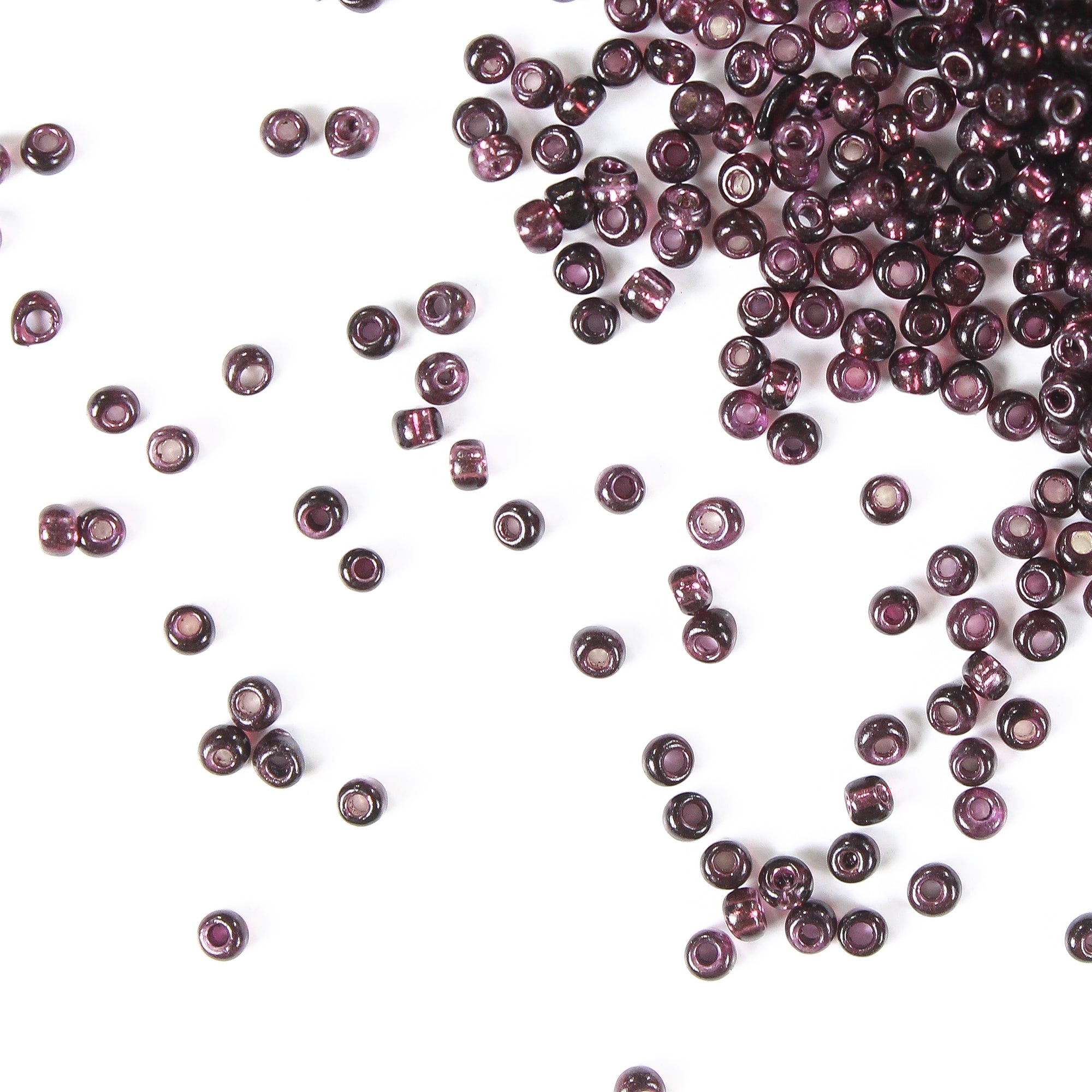 Seed Beads Transparent Purple 0.5Mm 30Gm