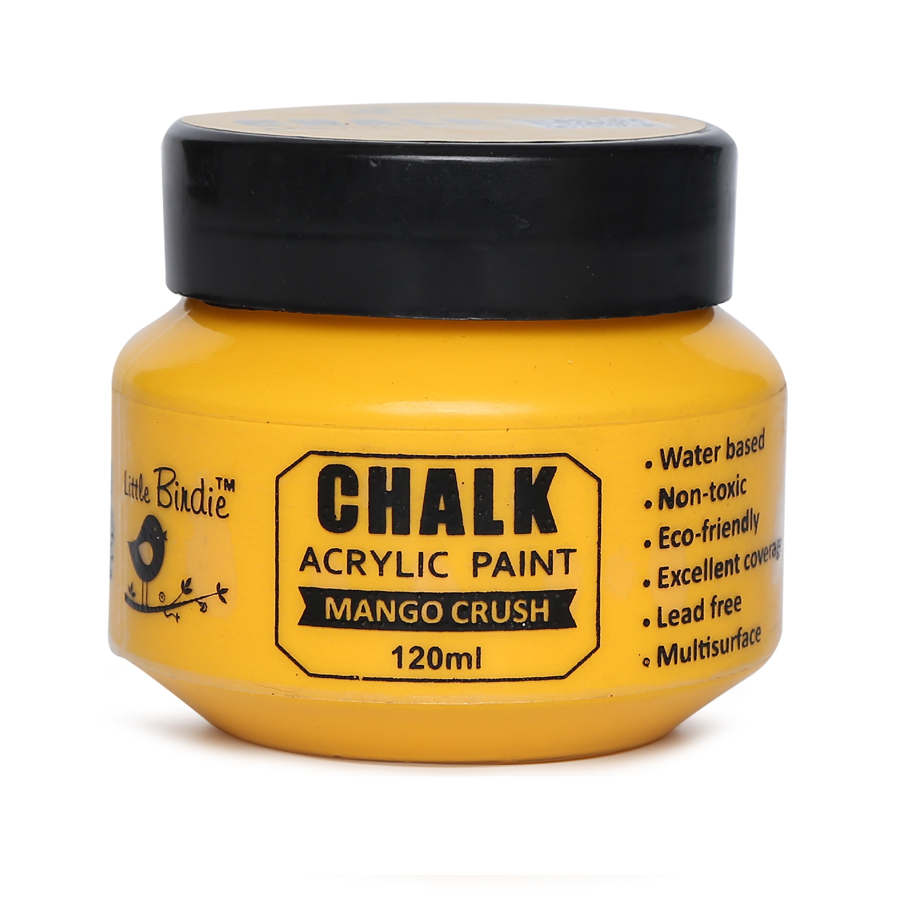 Home Decor Chalk Paint Mango Crush 120ml Bottle