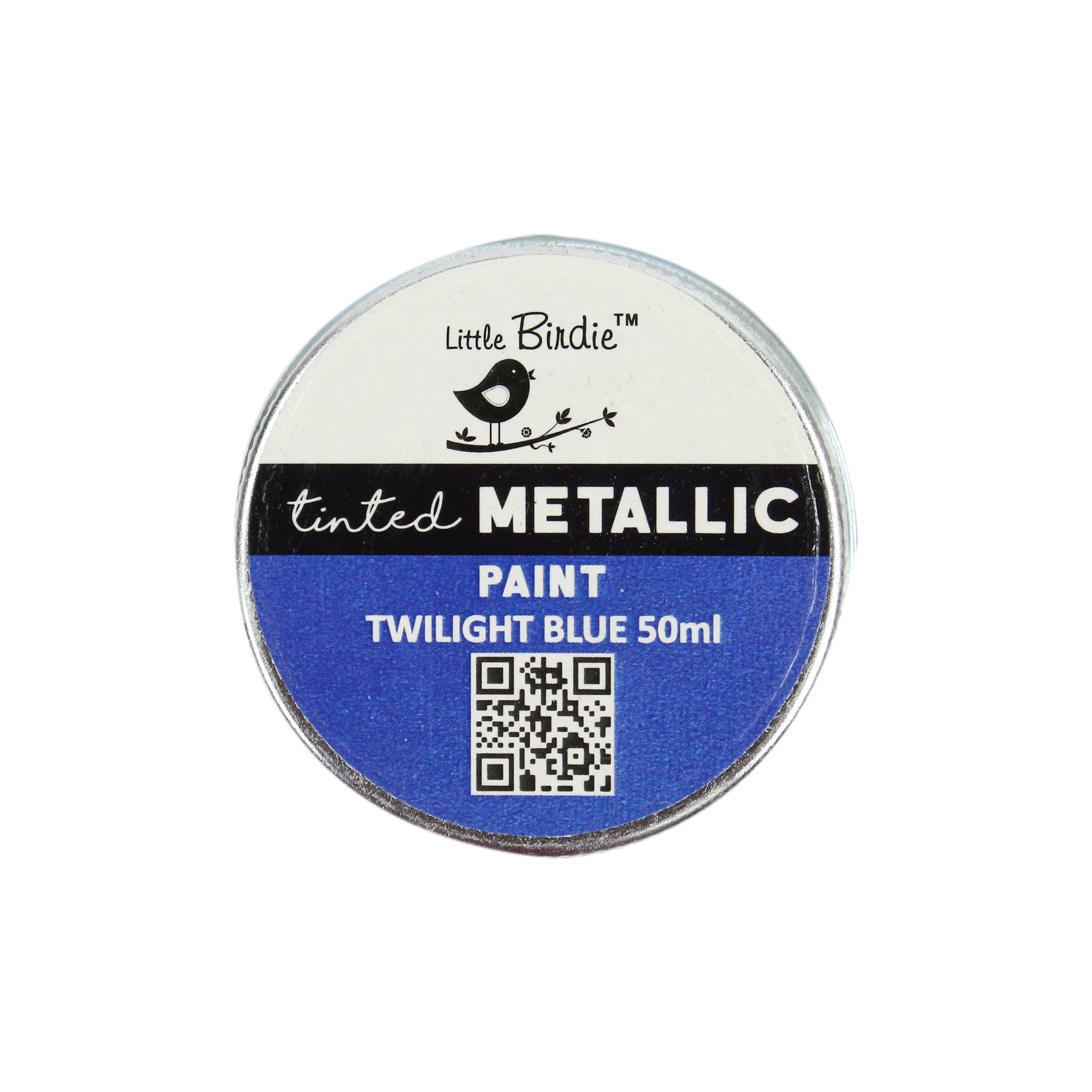 Tinted Metallic Paint Twilight Blue 50Ml Bottle Lb - VC