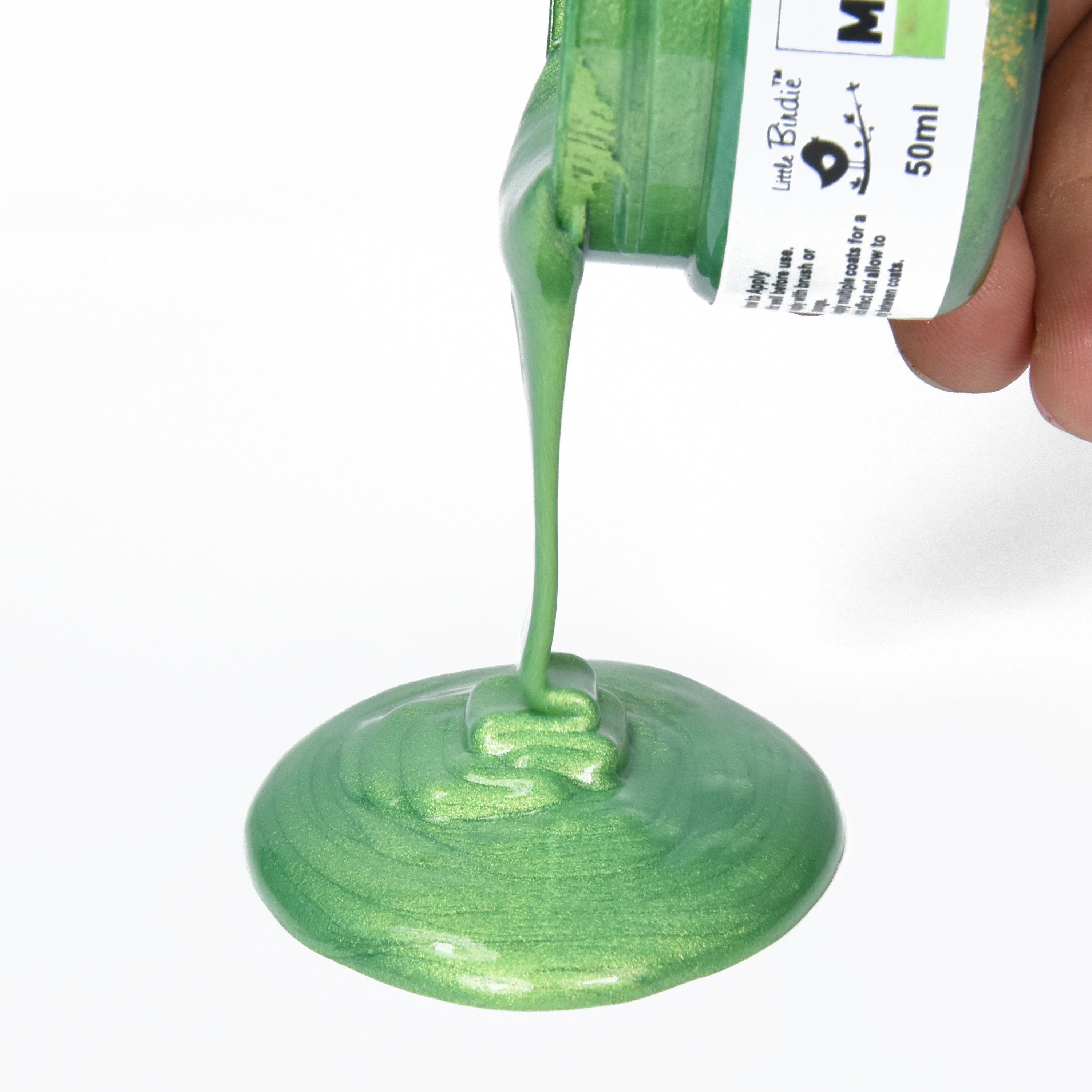 Tinted Metallic Paint Lime Crush 50Ml Bottle Lb - VC