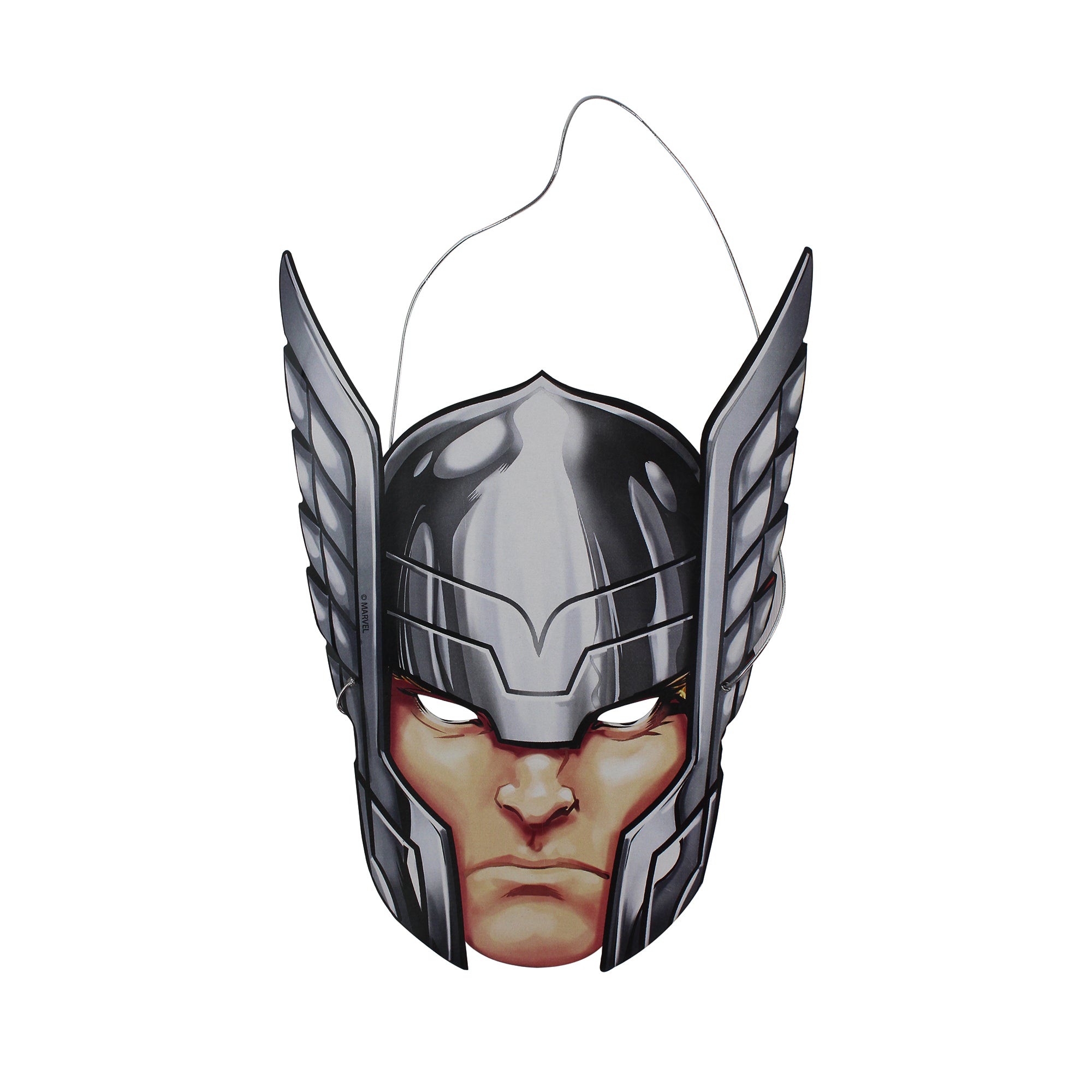 Avengers Mask With Elastic Band, 250GSM, 4pc