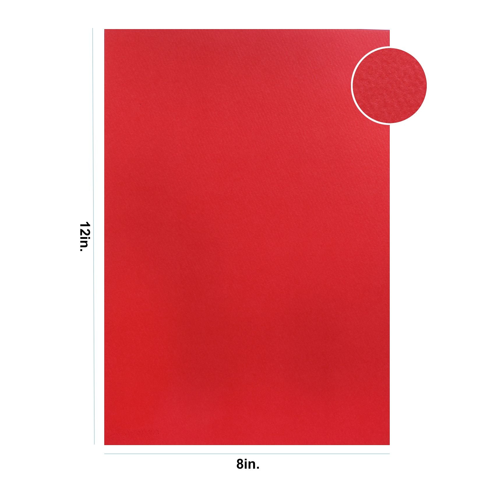 Card Stock Matte Embossed 220Gsm A4 Candy Red 1Sheet Lb