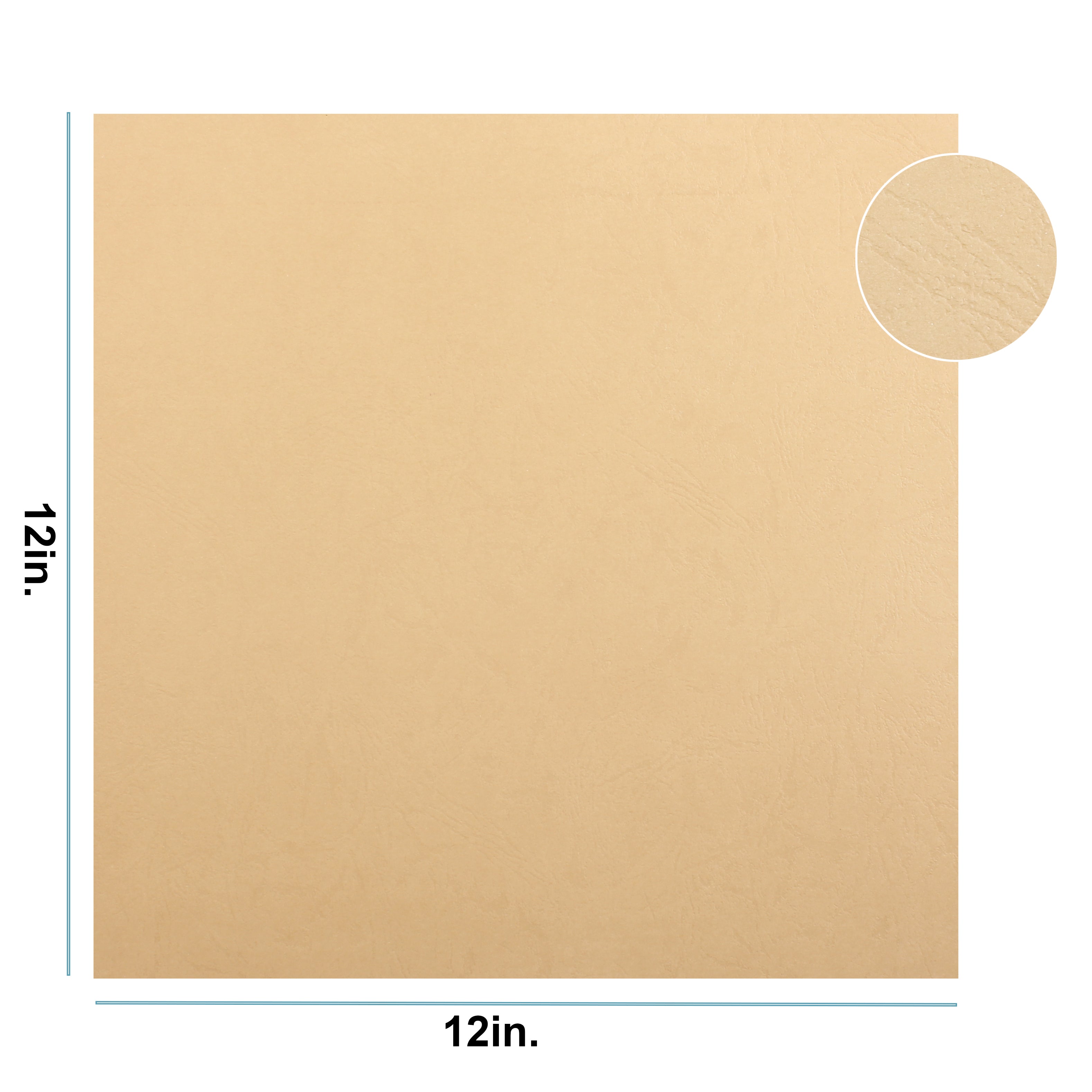 Card Stock Matte Embossed 220Gsm 12Inch X 12Inch Buffalo Light Brown  1Sheet Lb