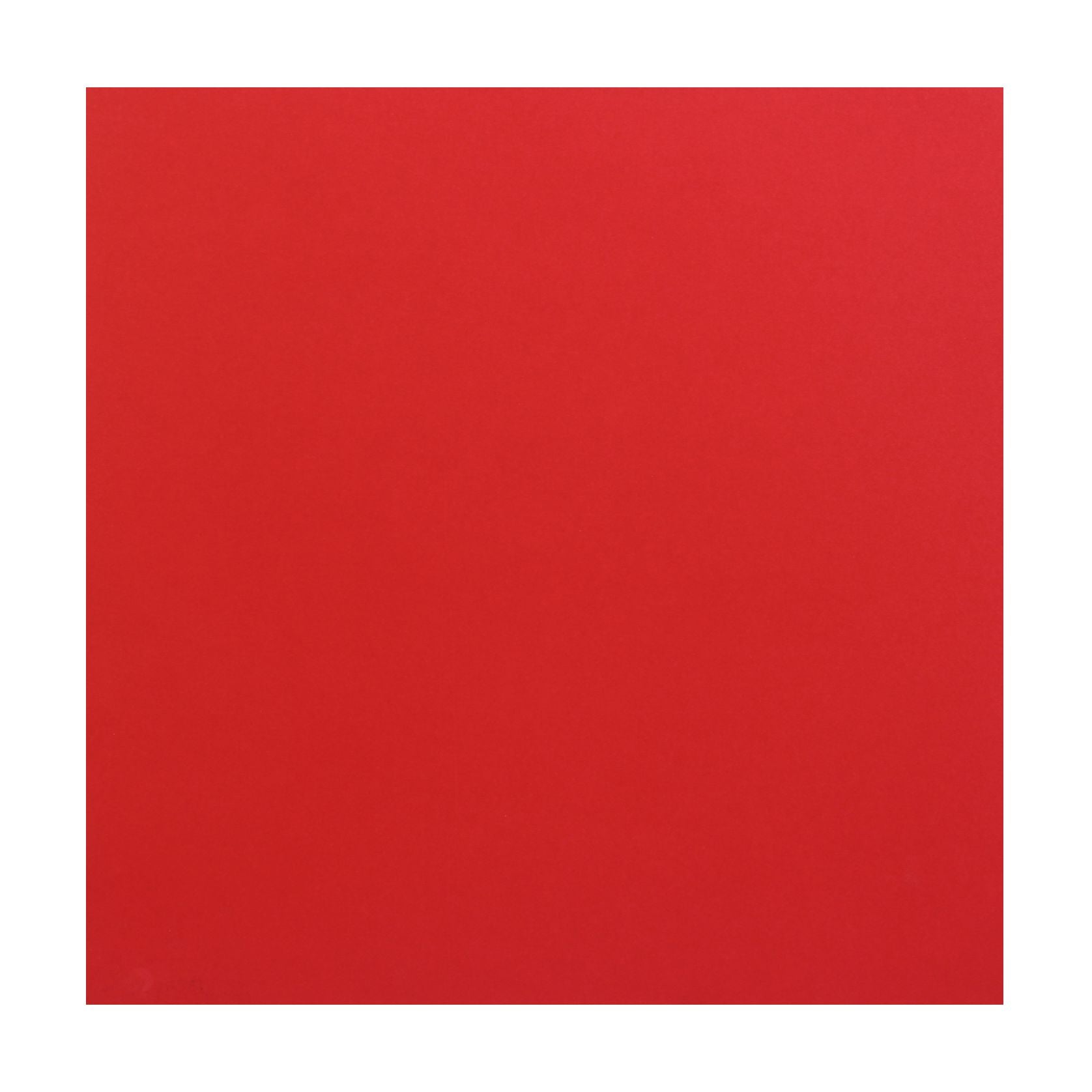 Card Stock 220Gsm 12Inch X 12Inch Red 1Sheet Lb