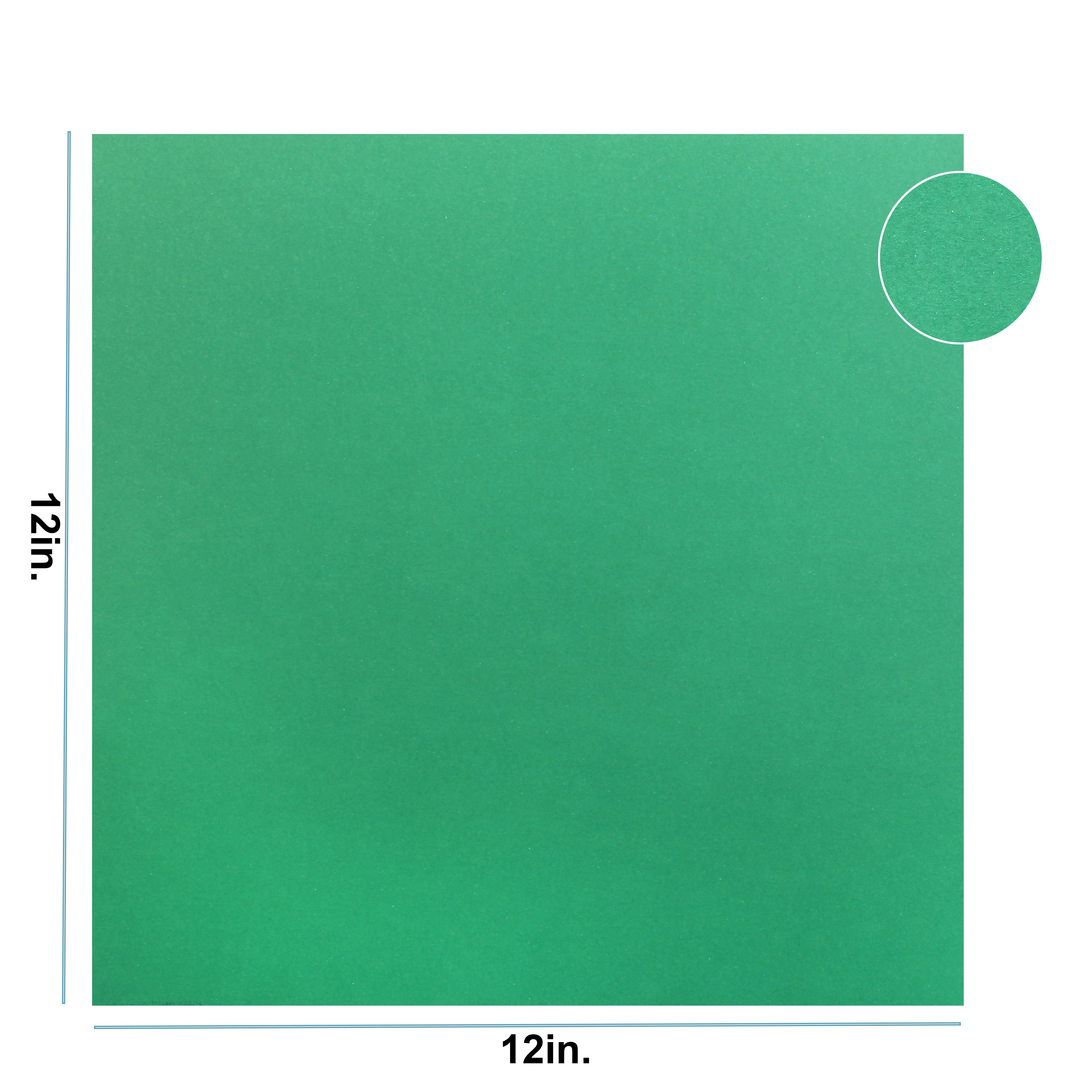 Card Stock 220Gsm 12Inch X 12Inch Emerald 1Sheet Lb