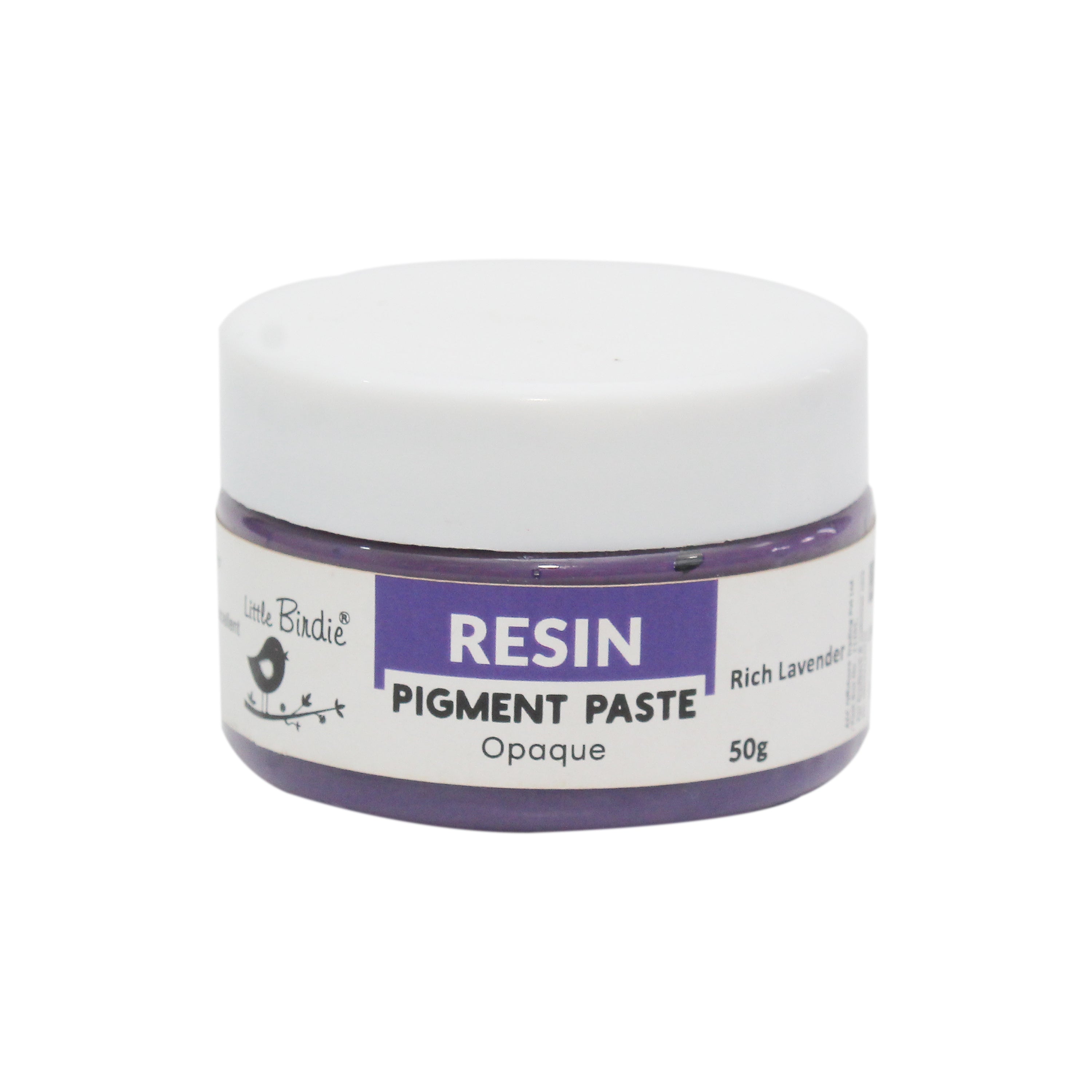 Resin Pigment Opaque Rich Lavender 50G Bottle Lb - VC