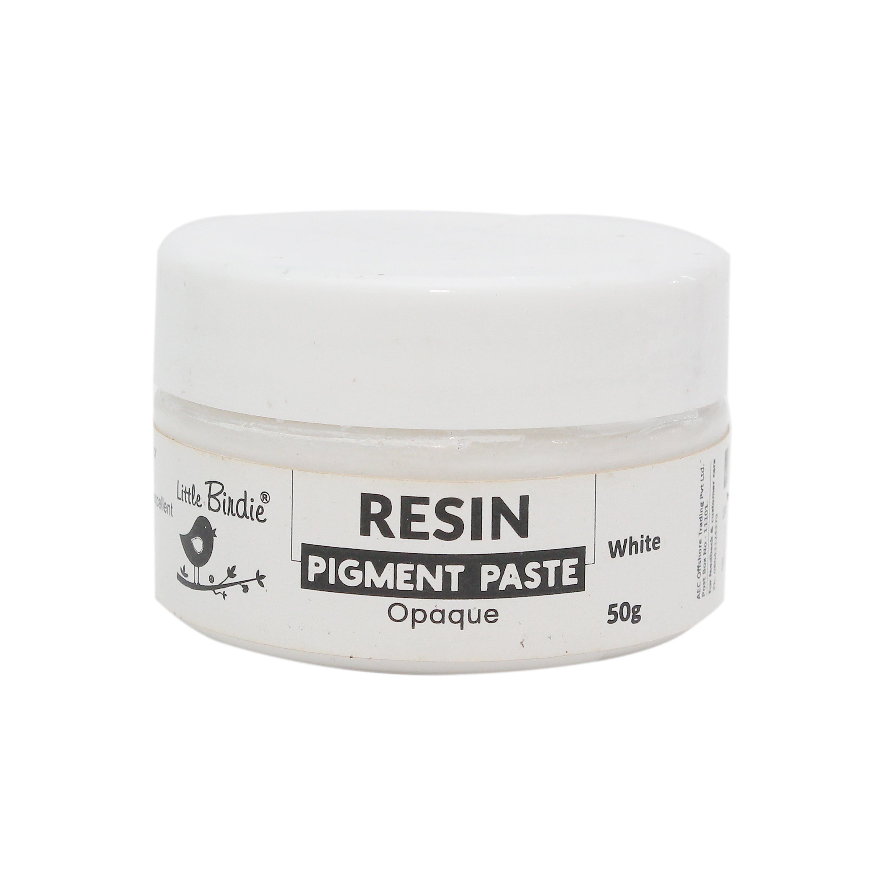 Resin Pigment Opaque White 50G Bottle