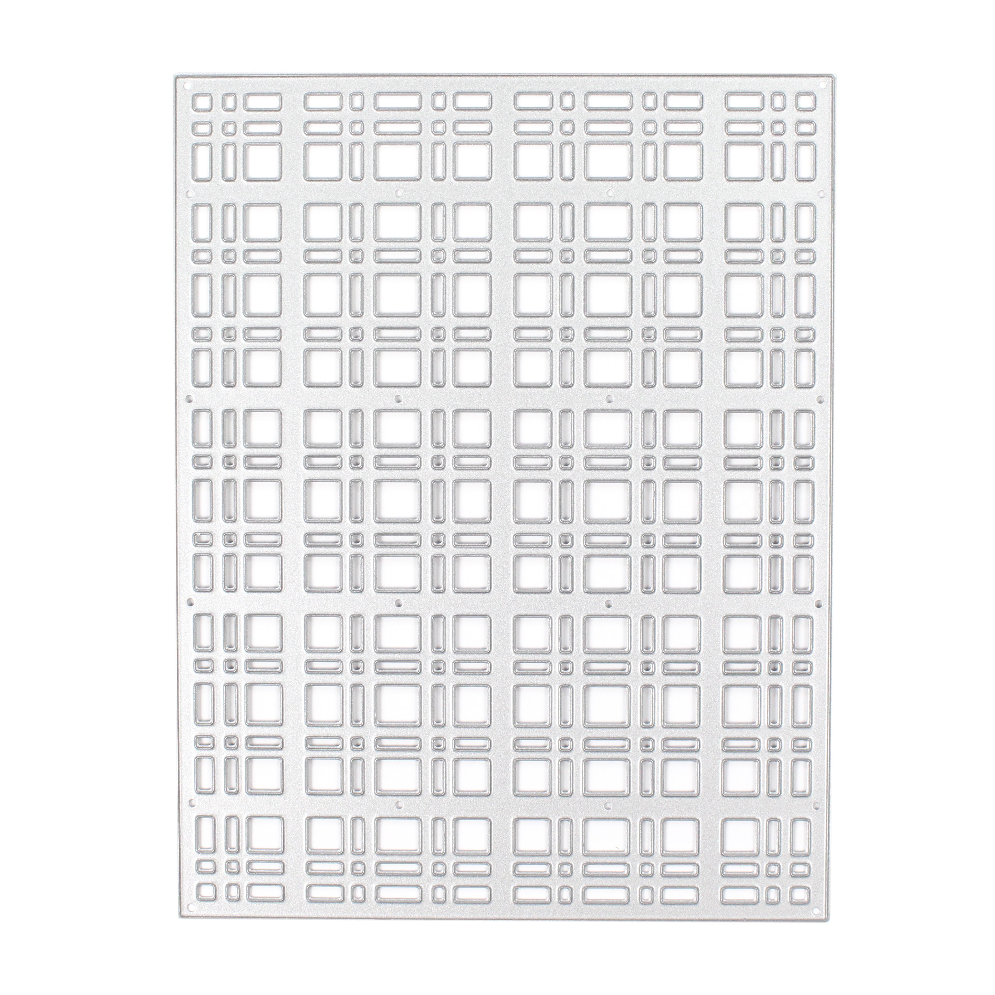 Thin Cut Folder Dies Checkered Screen 11Cm X 14Cm 1Pc