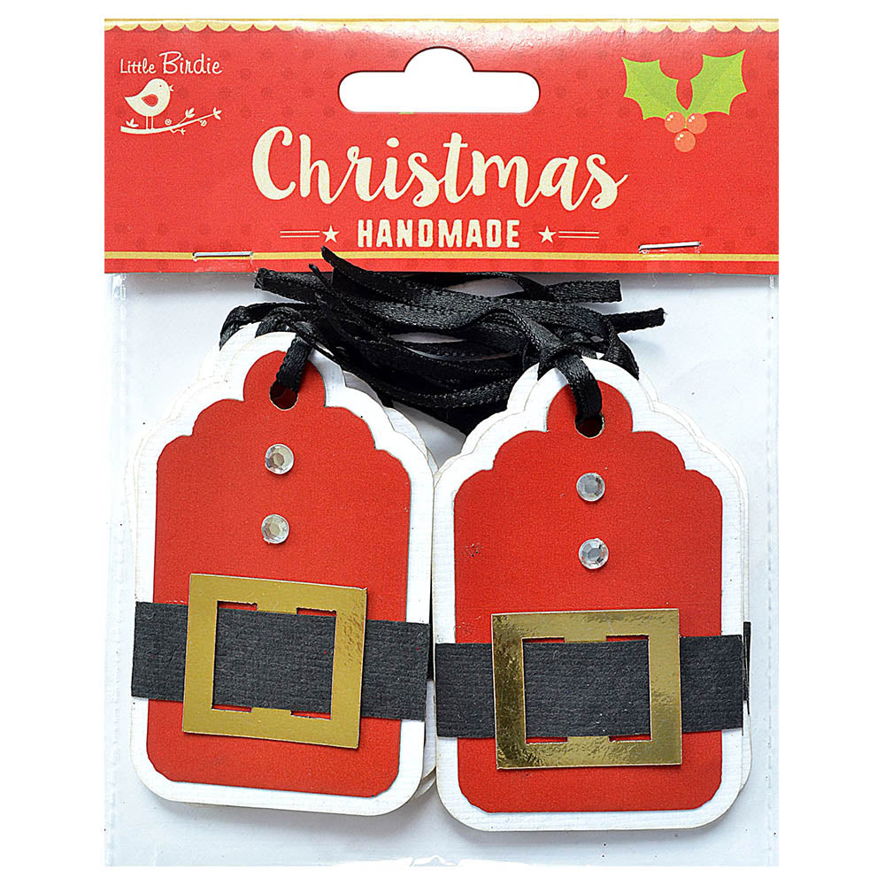 Christmas Gift Tag - Santa Coat, 10Pc