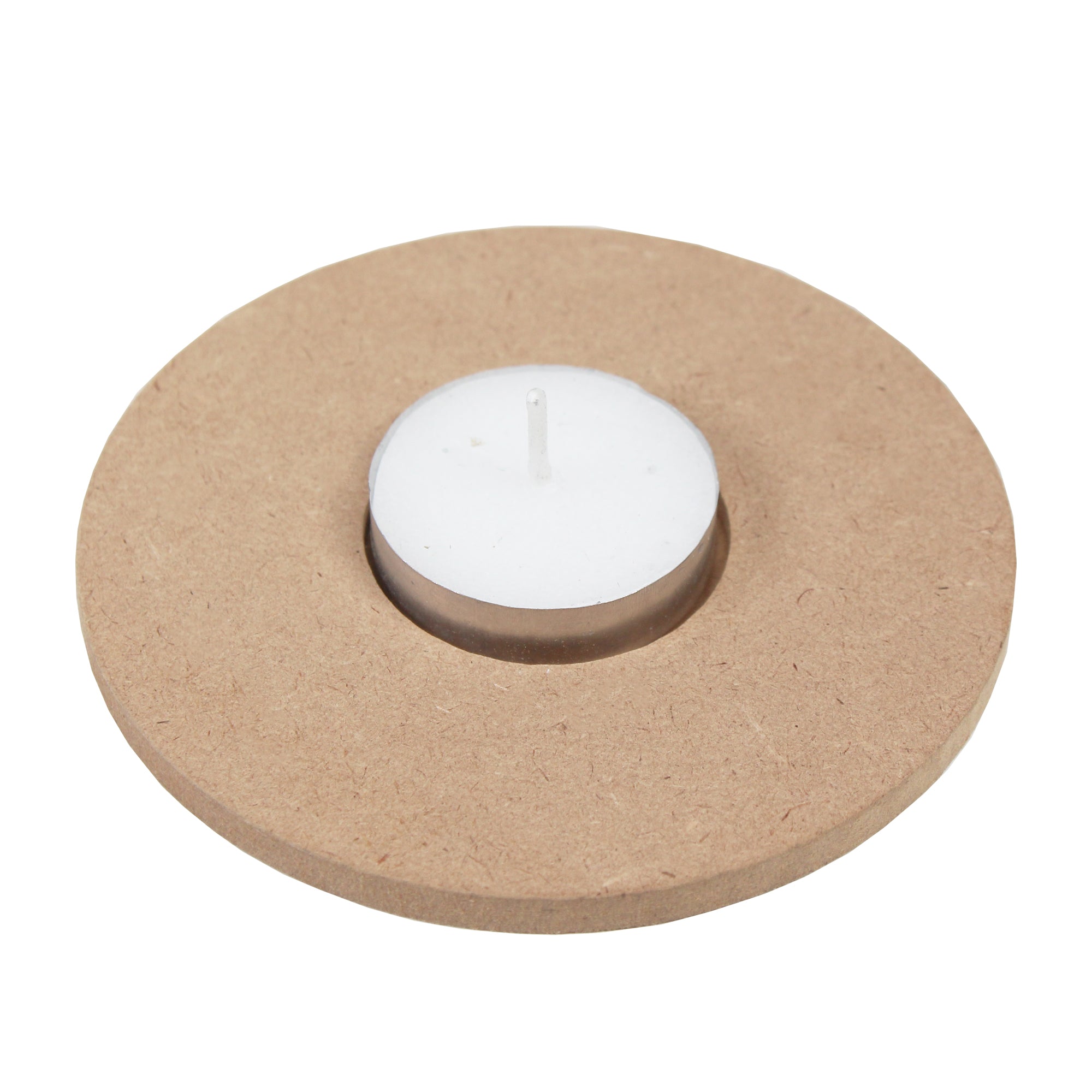 MDF Decorable - 5.5mm Circle, 4in x 4in (Approx size)