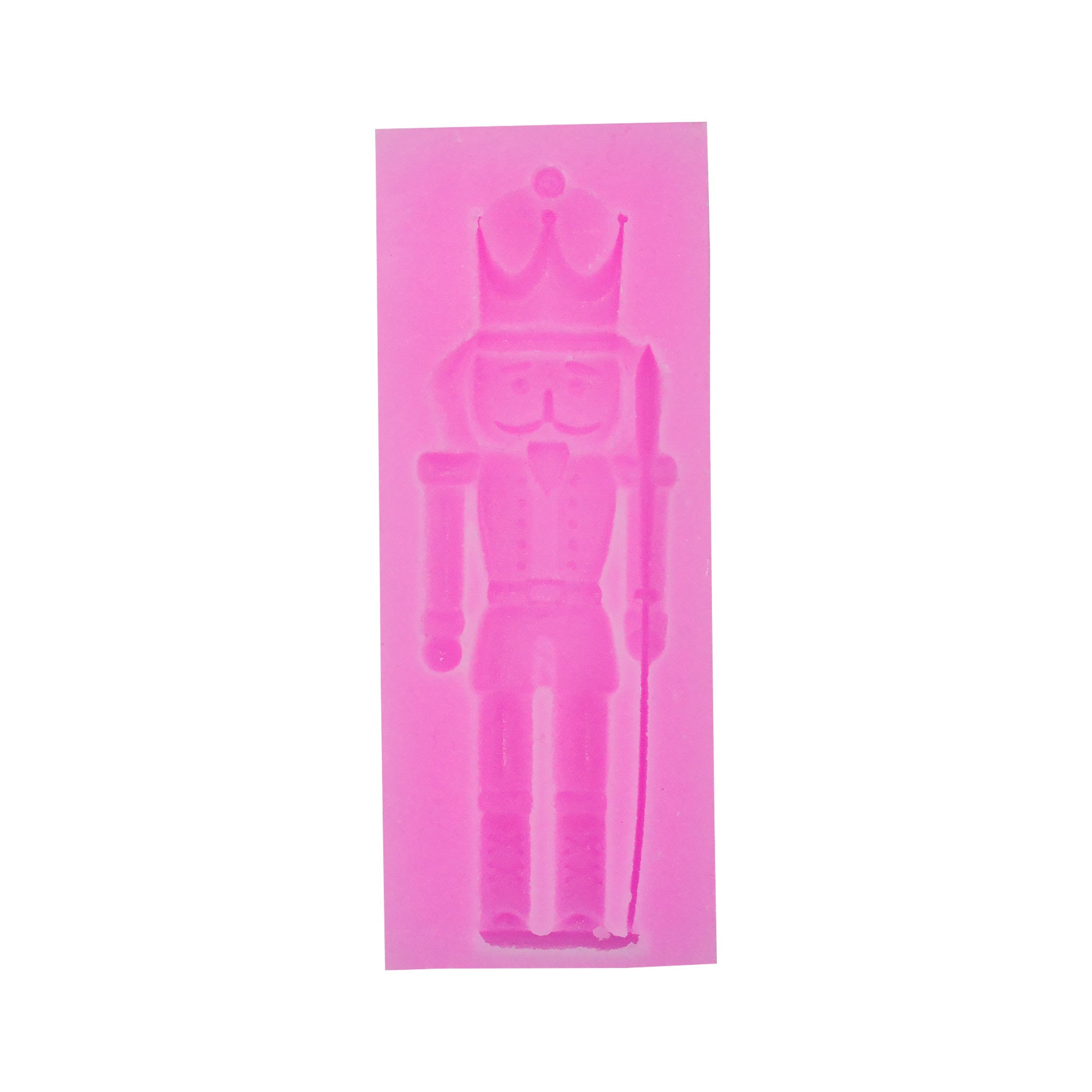 Silicone Mould Nutcracker - W 1.456 X L 3.54inch, D - 10mm, 1pc