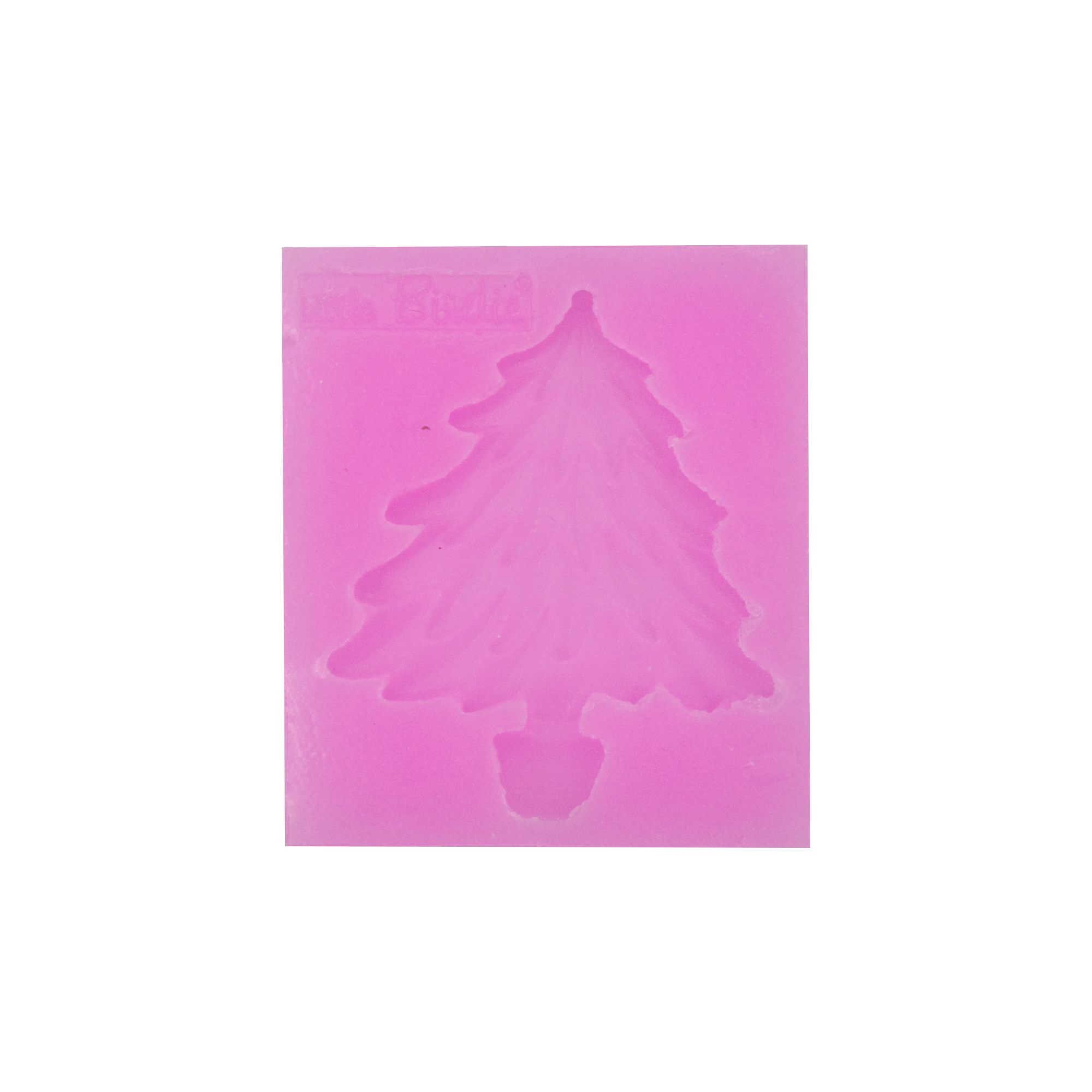 Silicone Mould Christmas Tree - W 2.37 X L 2.67inch, D - 10mm, 1pc