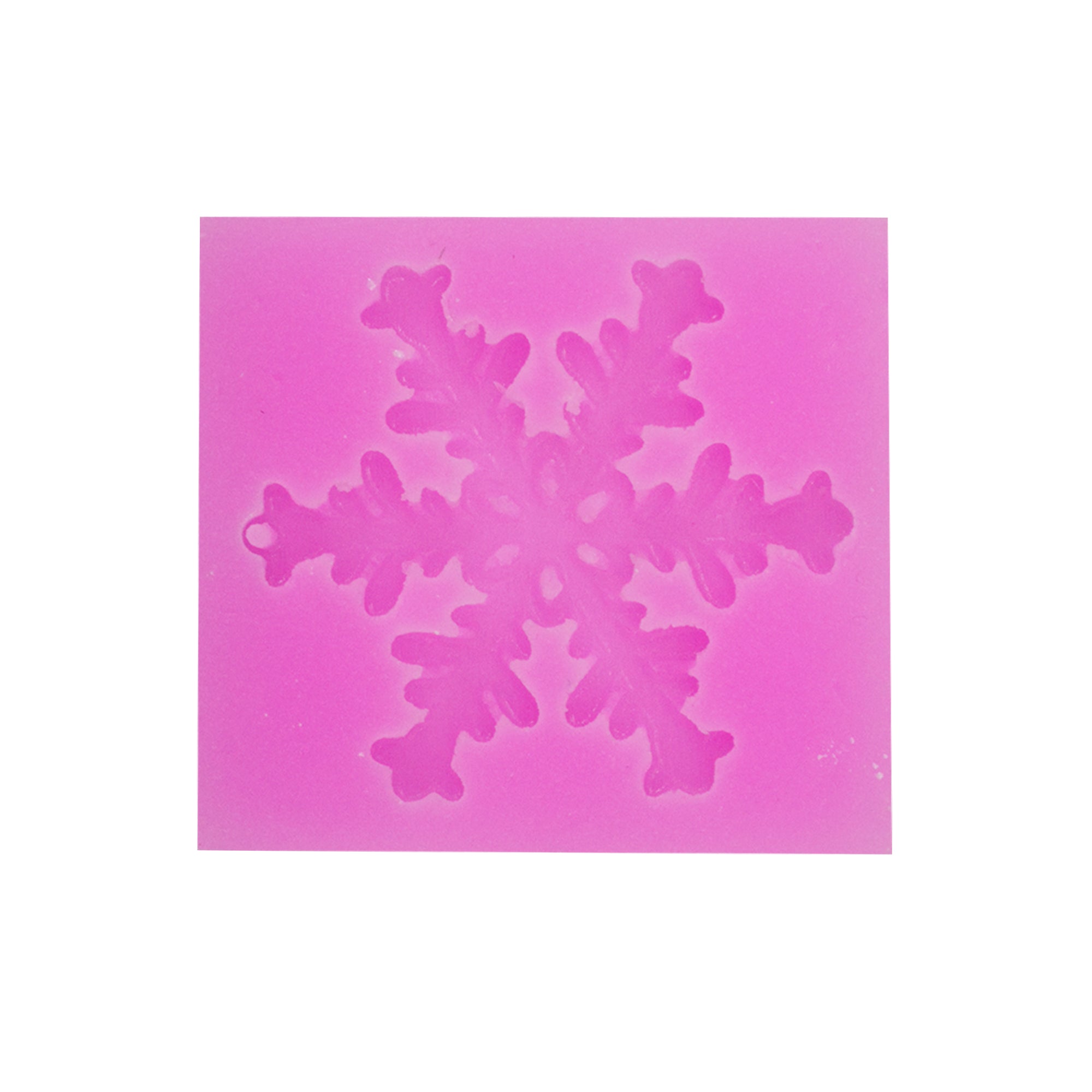 Silicone Mould Snowflake - W 2.37 X L2.13inch, D - 8mm, 1pc