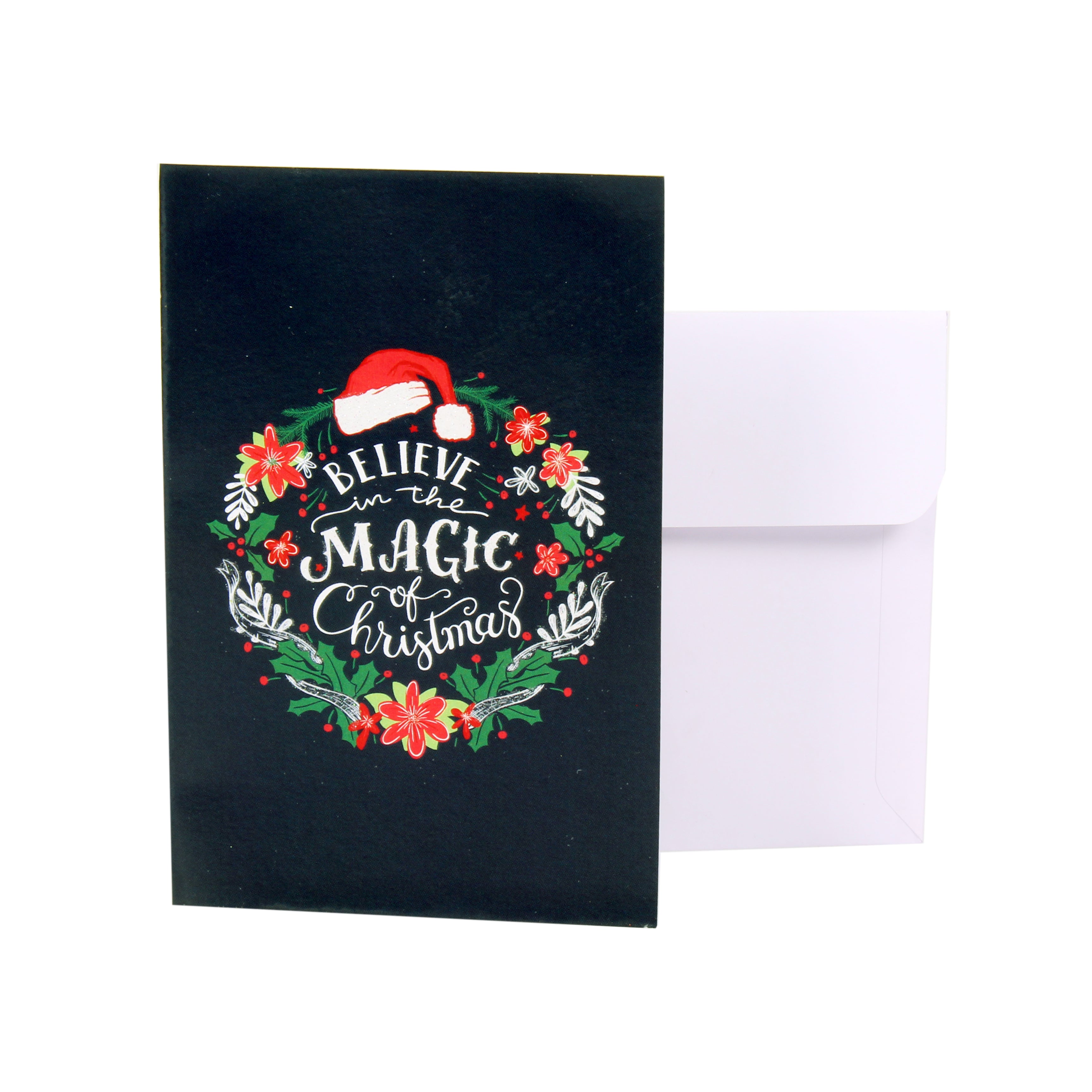 Christmas Greeting Card & Envelope Magic 4 X 6inch 2pc