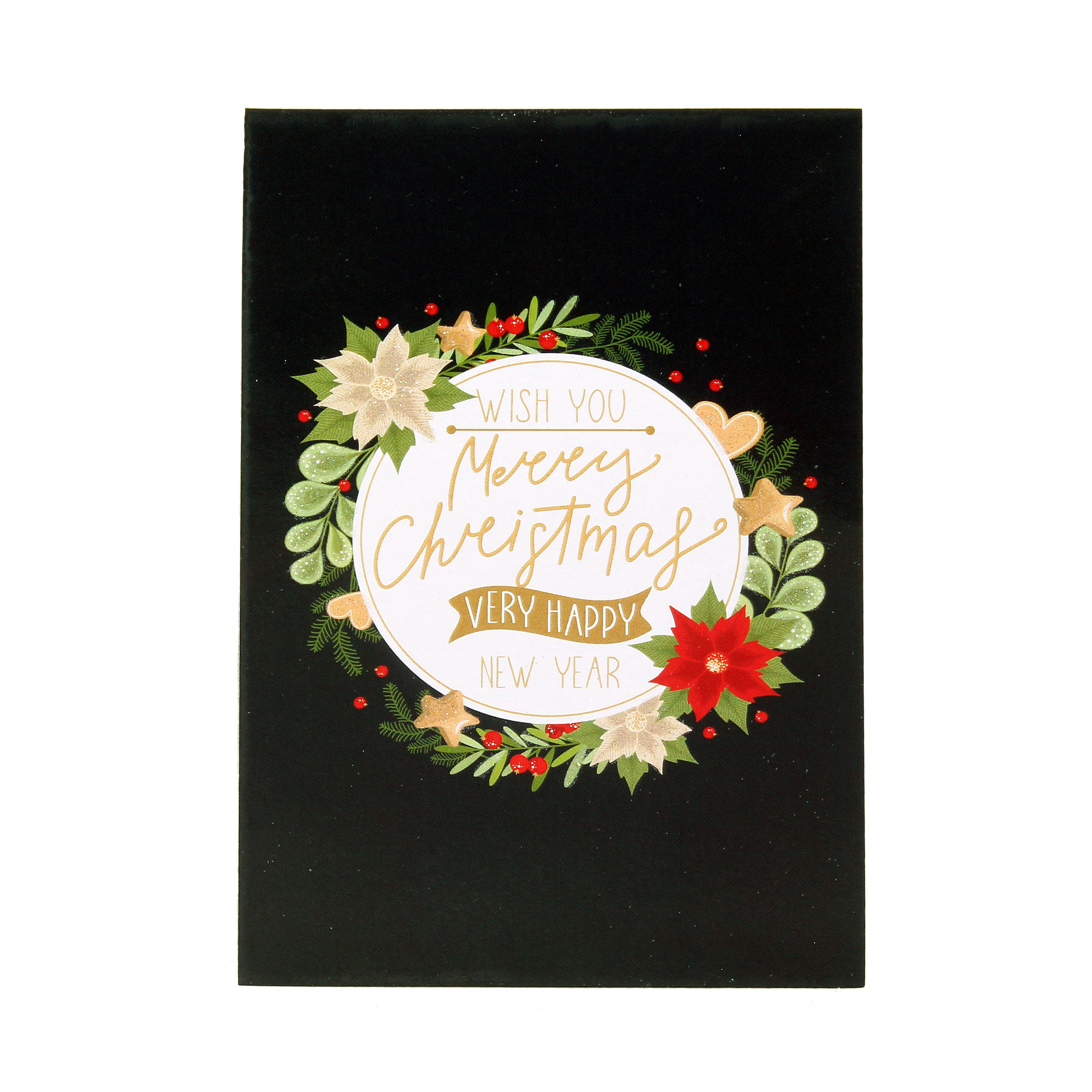 Christmas Greeting Card & Envelope Seasons 4 X 6inch 2pc