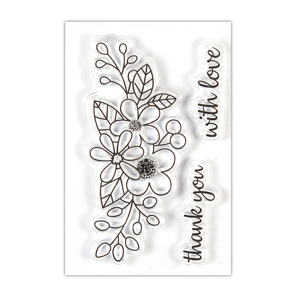 Papercraft Stamps Supplies Itsy Bitsy 0464