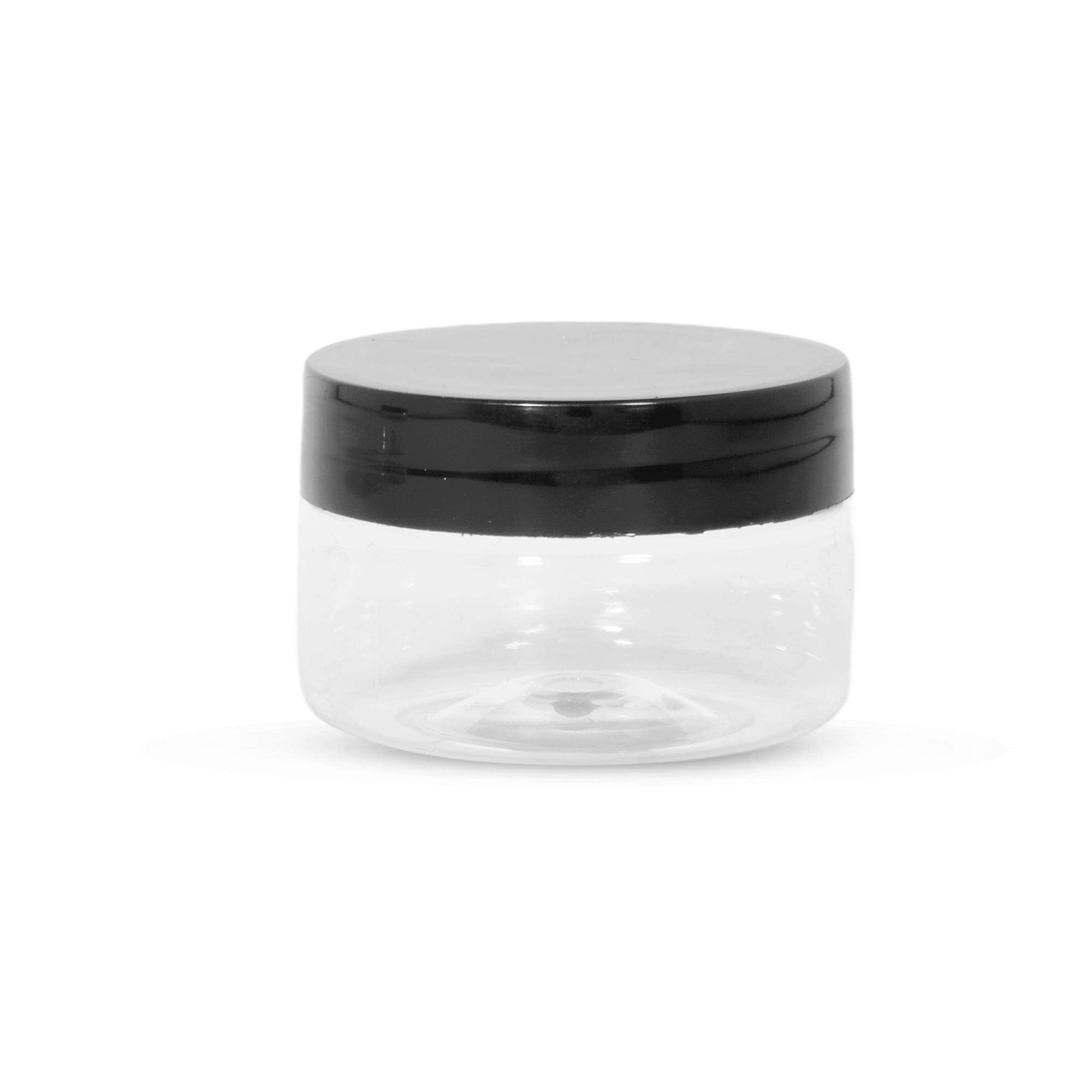 Clear Container Round Jar 50Ml 2Pcs