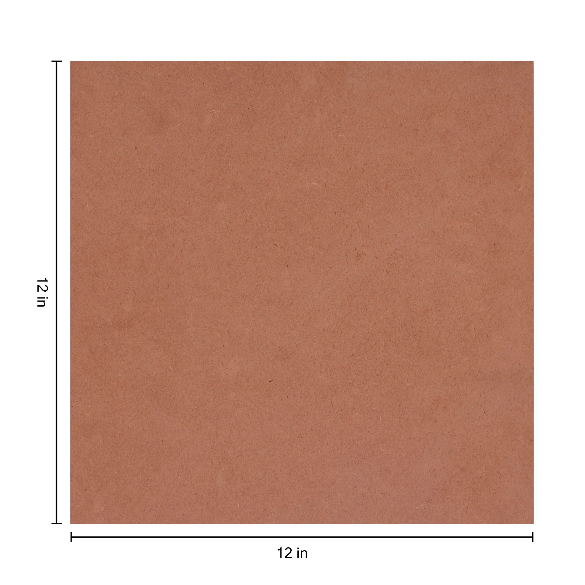 Mdf 5.5Mm 12Inch X 12Inch 1Sheet