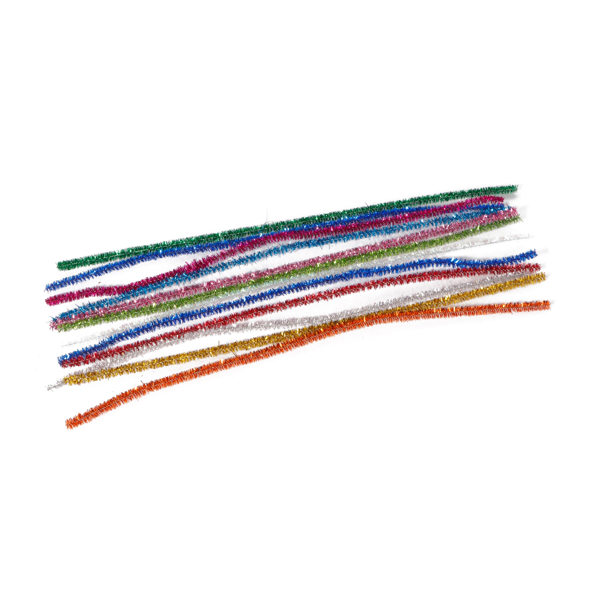 Metallic Chenille Sticks Assorted 24Pcs