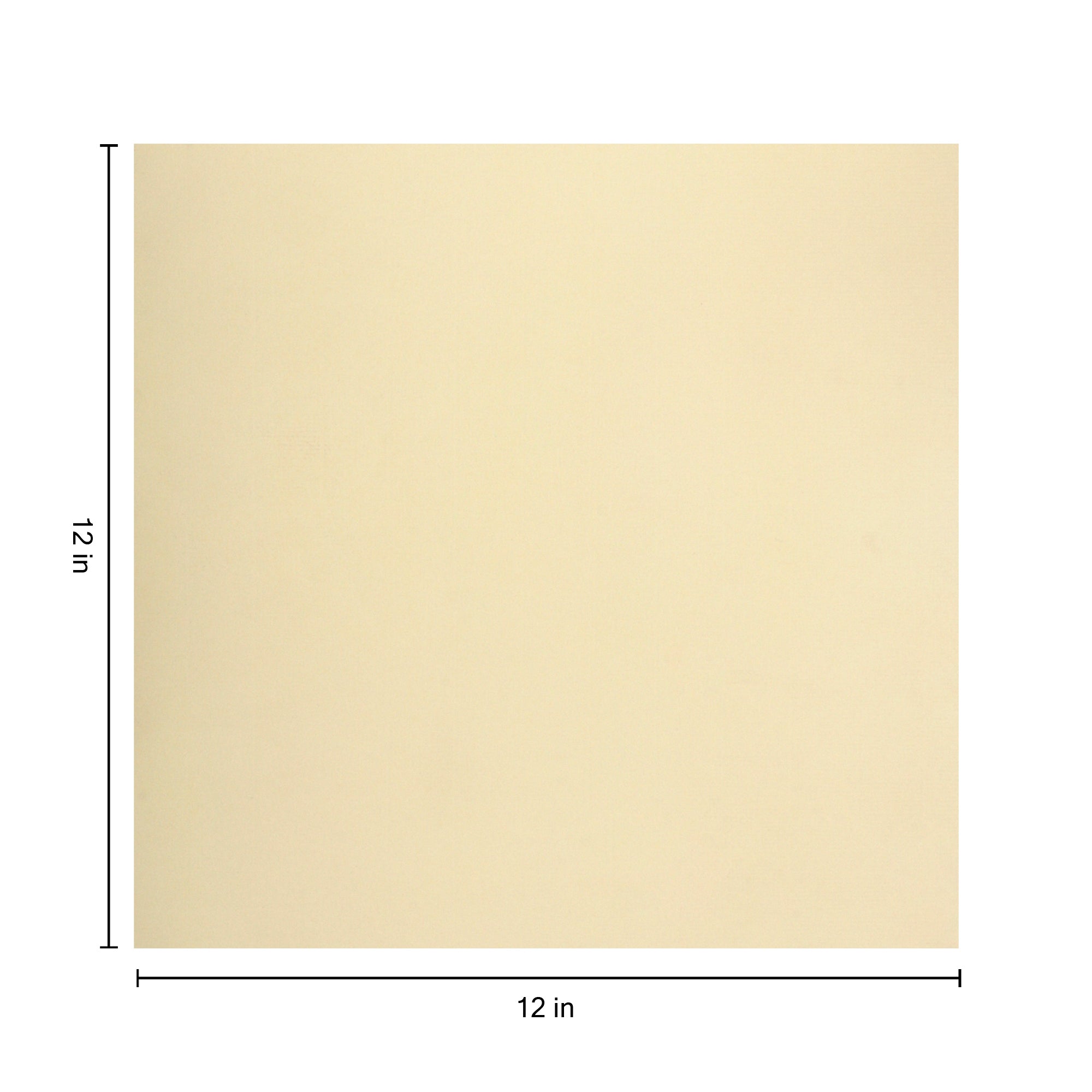 Card Stock Matte Embossed 220Gsm 12Inch X 12Inch Texture Paper Yellow  1Sheet Lb