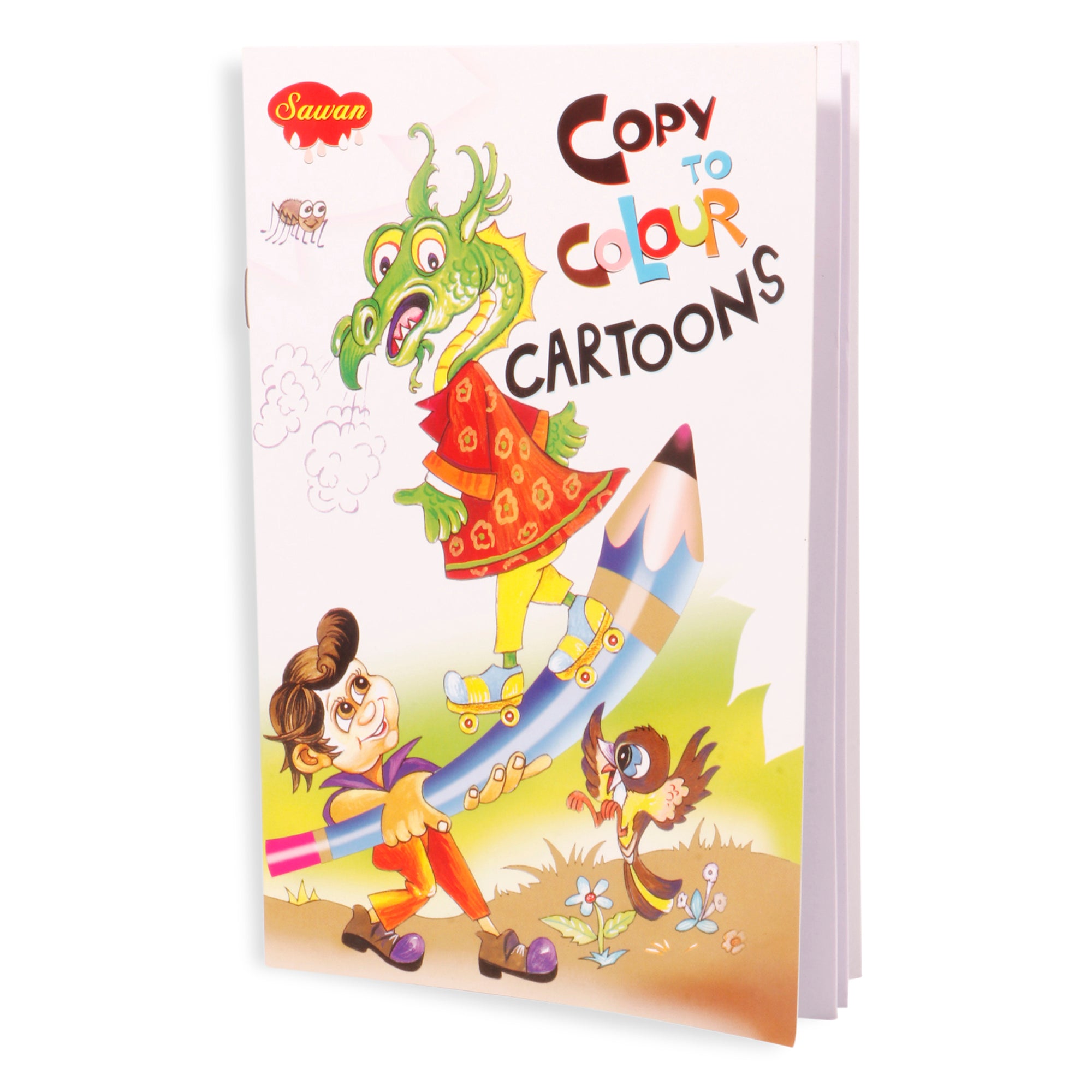 Copy To Colour Cartoons 1Book