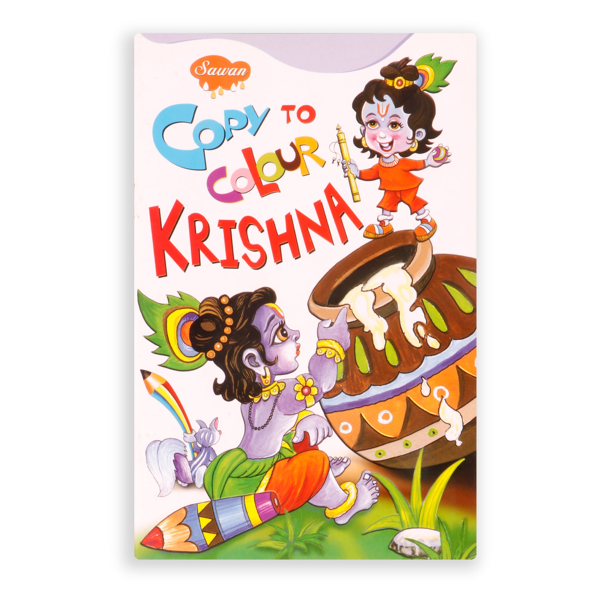Copy To Colour Krishna 1Book