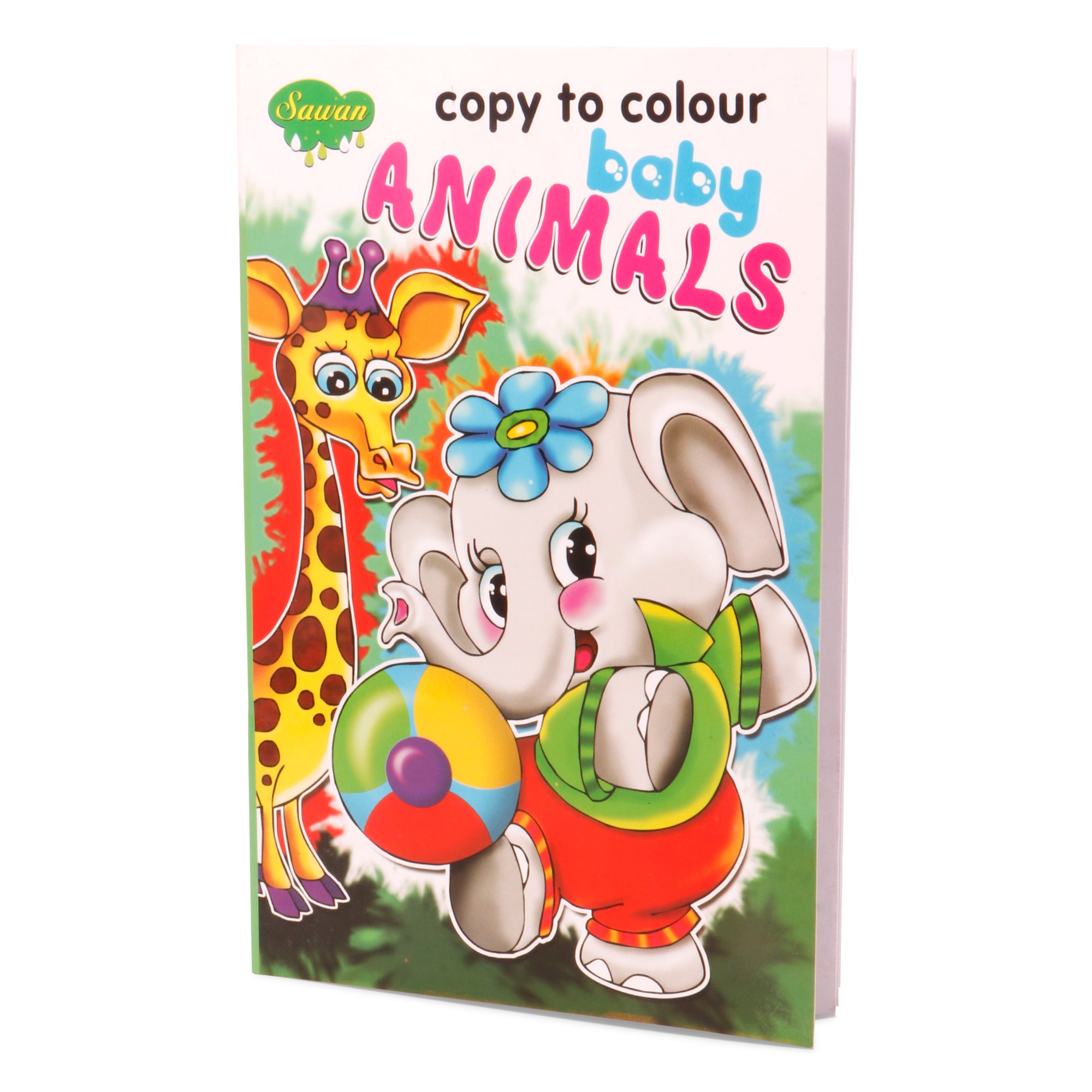 Copy To Colour Baby Animals – Itsy Bitsy