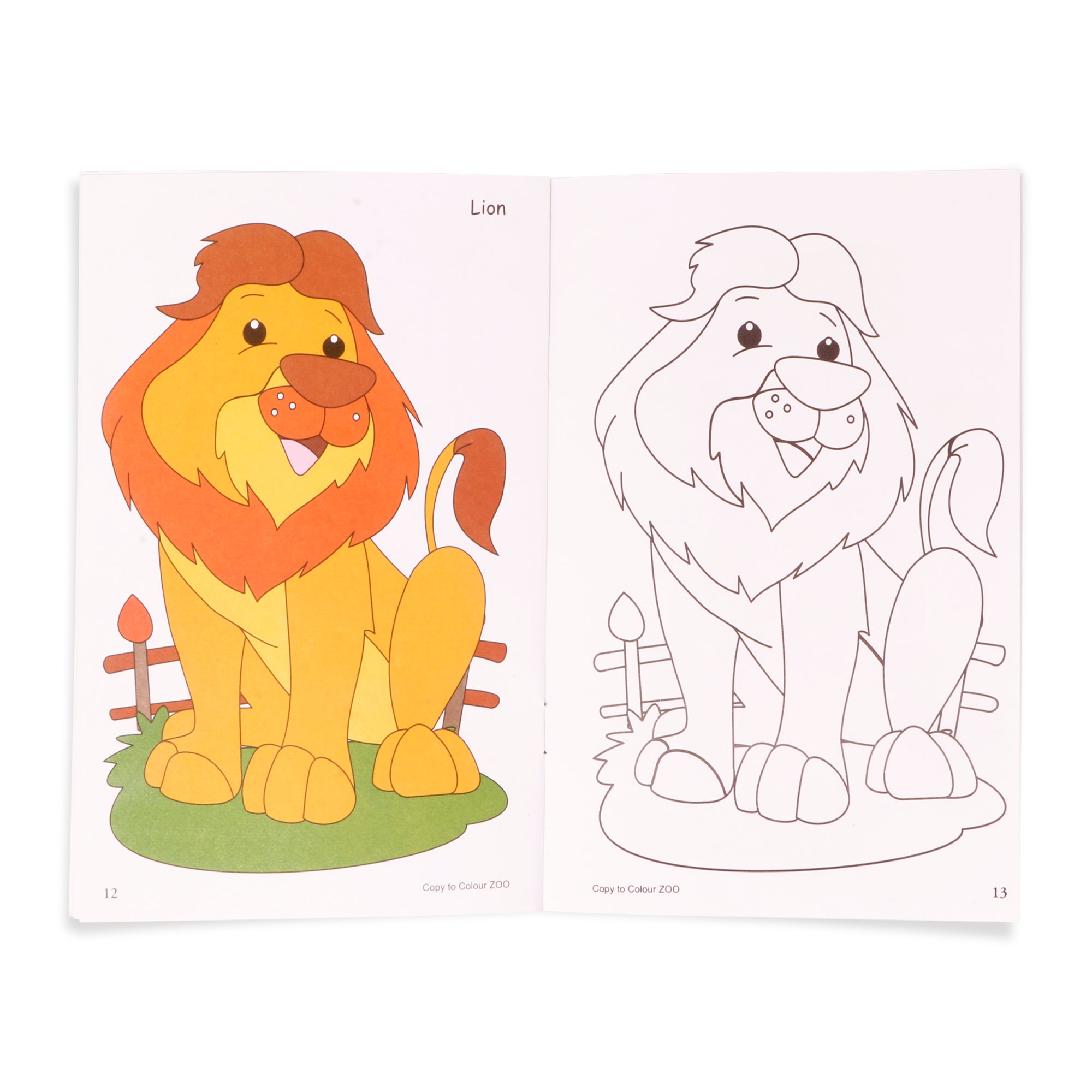 Copy To Colour Zoo 1Book