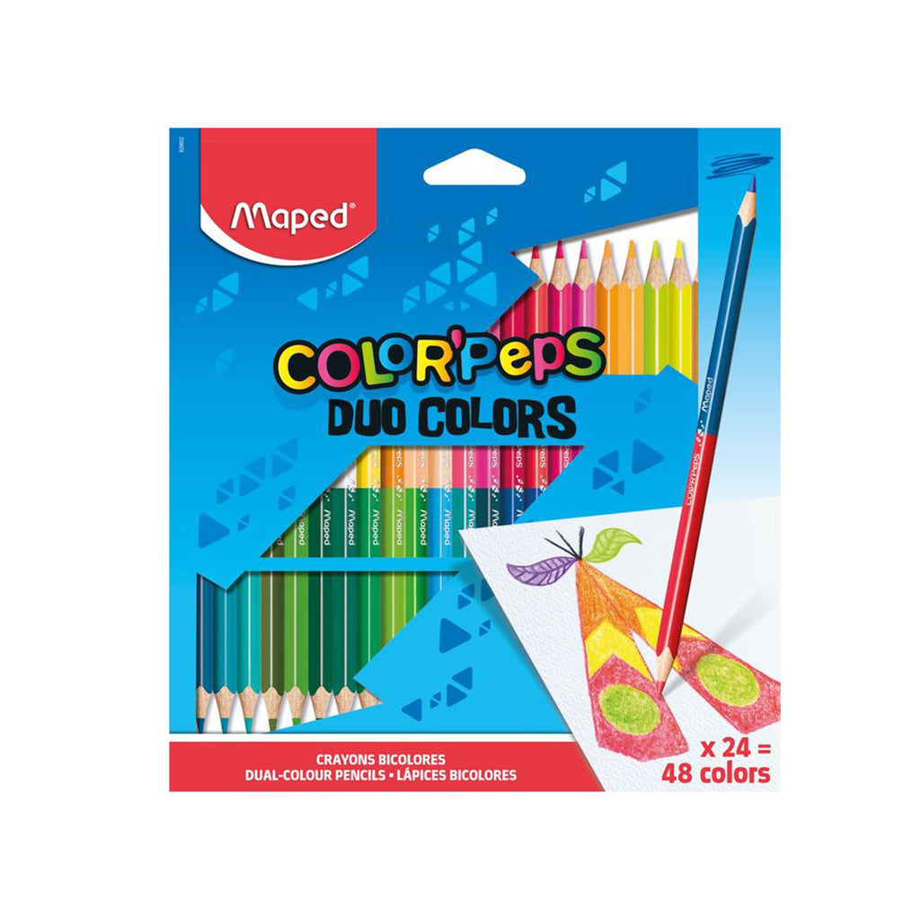 Maped ColorPeps Triangular Colored Pencils 2.9 mm Assorted Colors