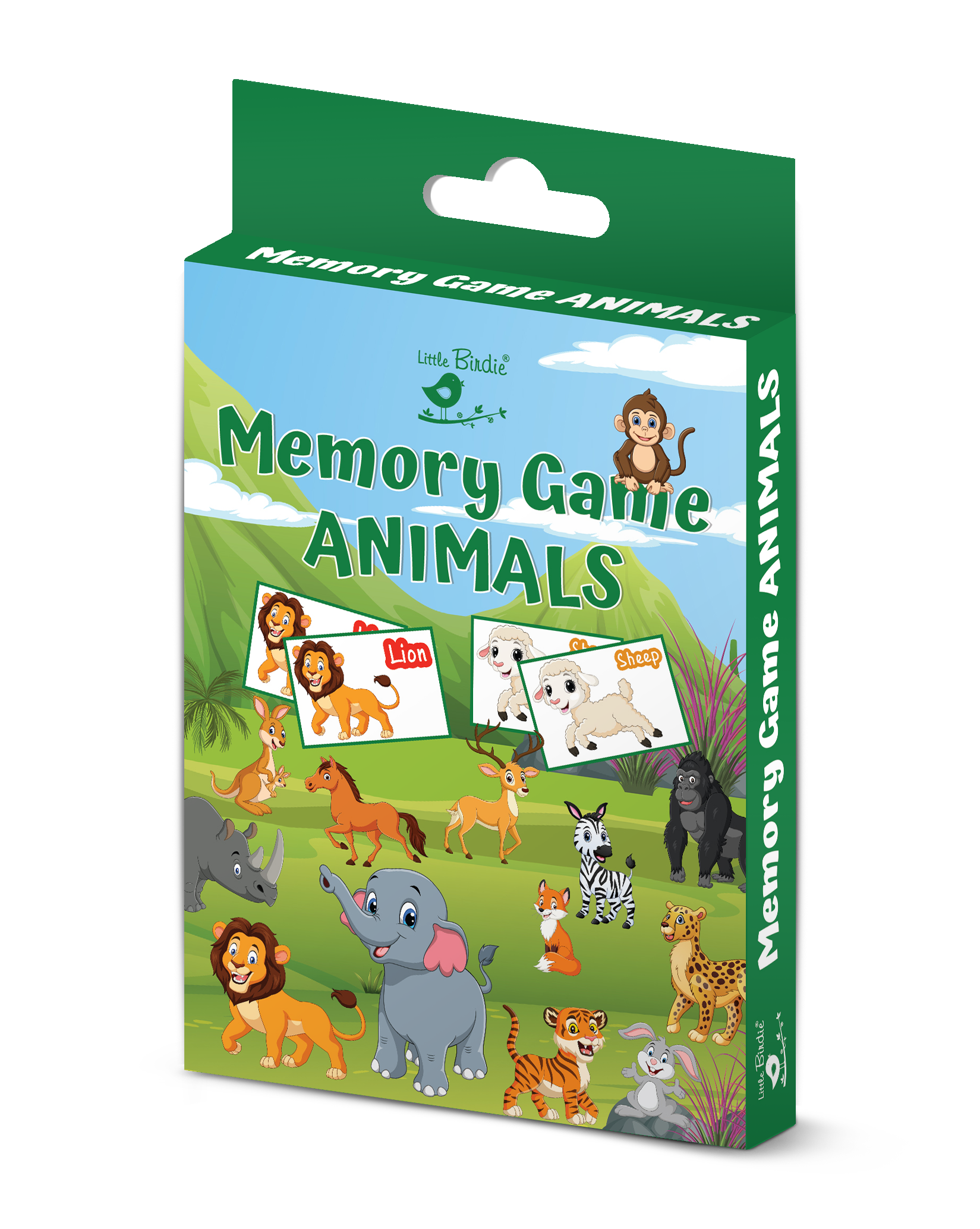 Memory Game Animals Kit 1Box Lb
