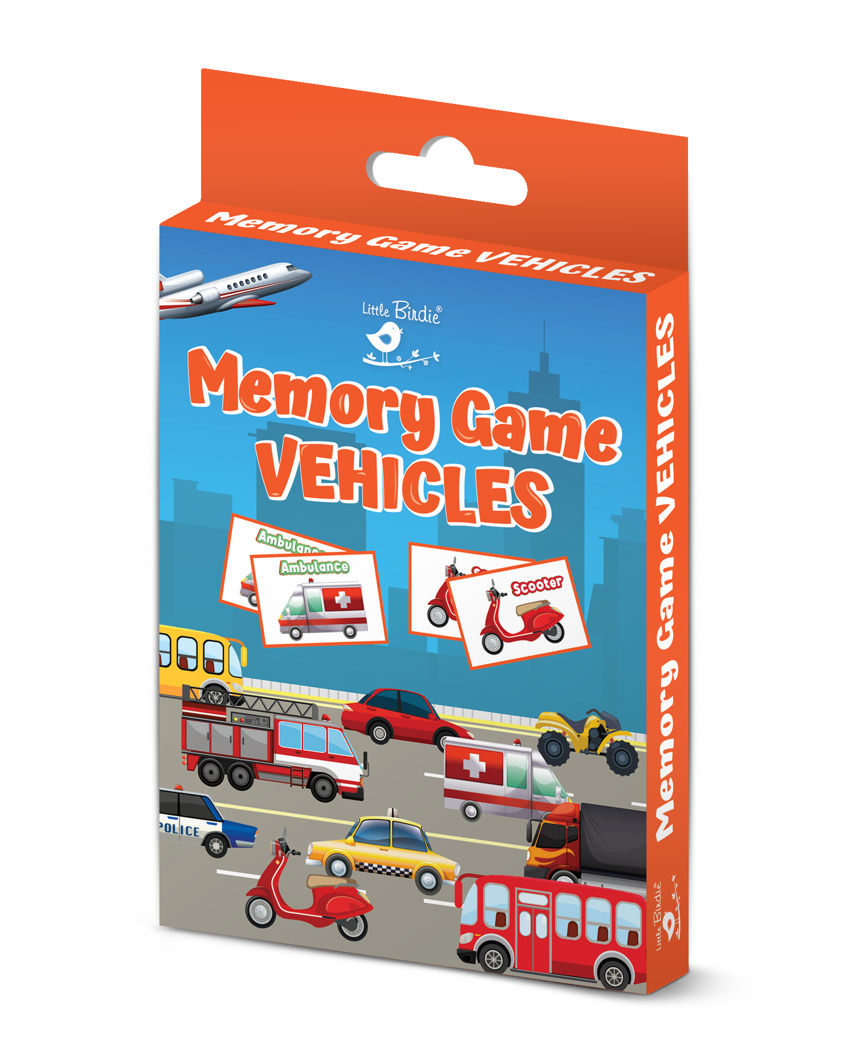 Memory Game Vehicles Kit 1Box Lb