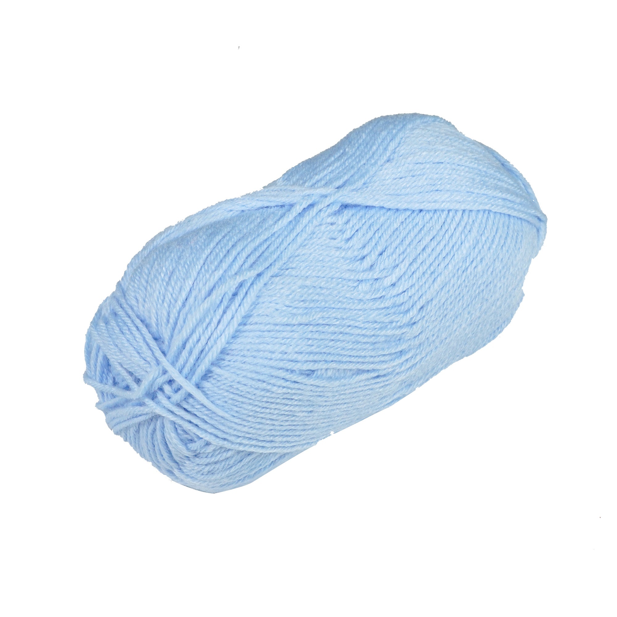 Porta Craft Acrylic Yarn 100% 100Gm 189M 8Ply Baby Blue