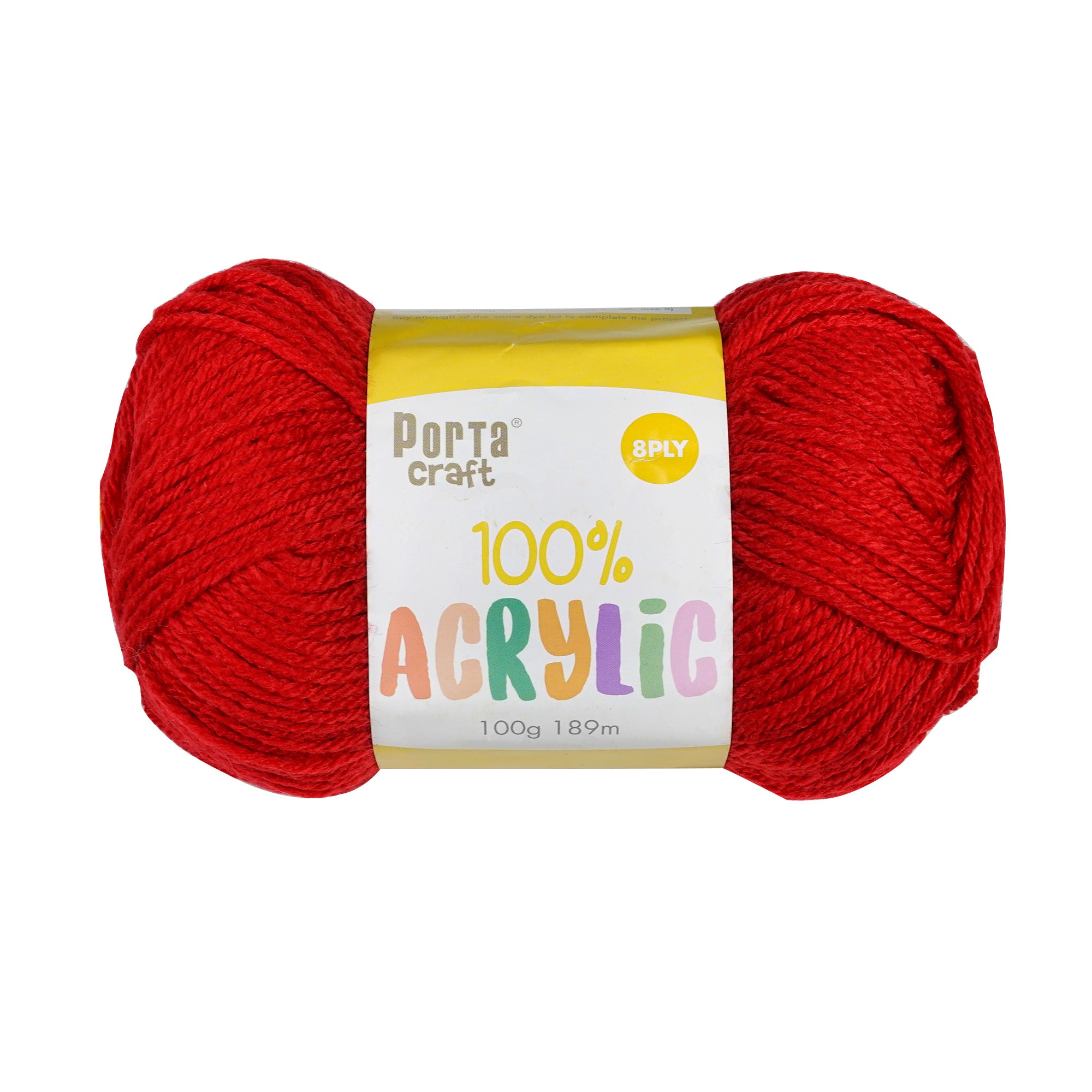 Porta Craft Acrylic Yarn 100% 100Gm 189M 8Ply Multi Sea Shimmer