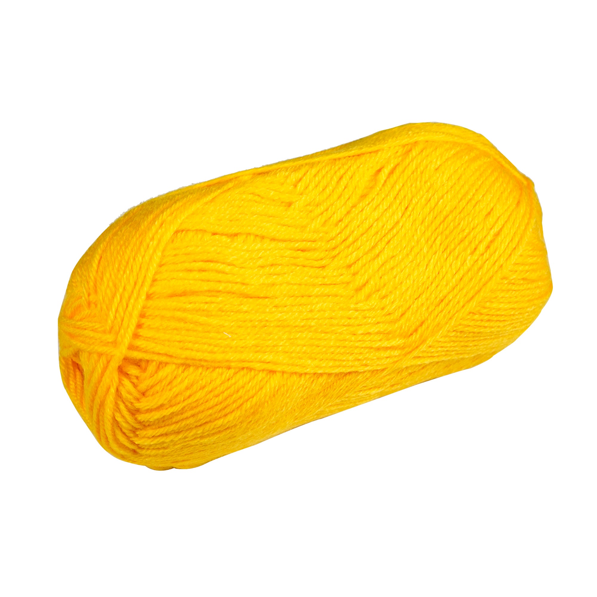 Porta Craft Acrylic Yarn 100% 100Gm 189M 8Ply Canary Yellow