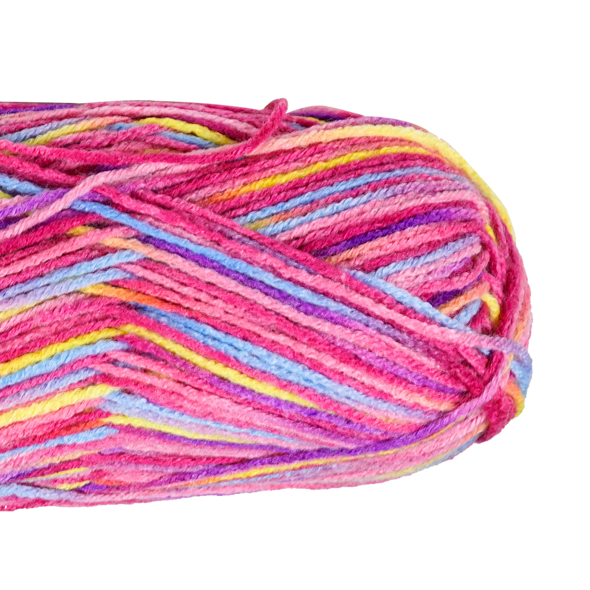 Porta Craft Acrylic Yarn 100% 100Gm 189M 8Ply Rainbow Tutti Frutti