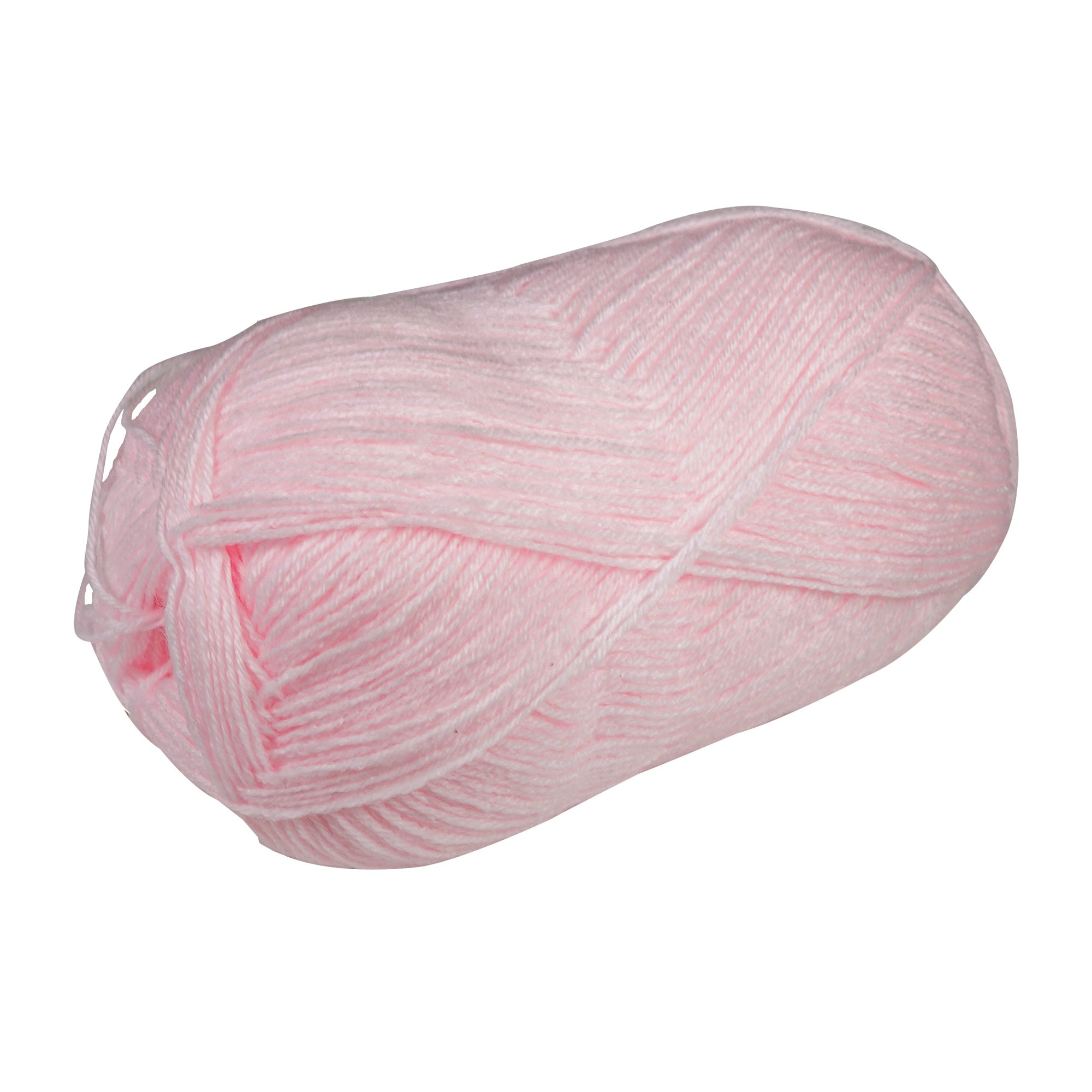 Porta Craft Super Soft Baby Acrylic Yarn 100% 100Gm 420M 4Ply Baby Pink