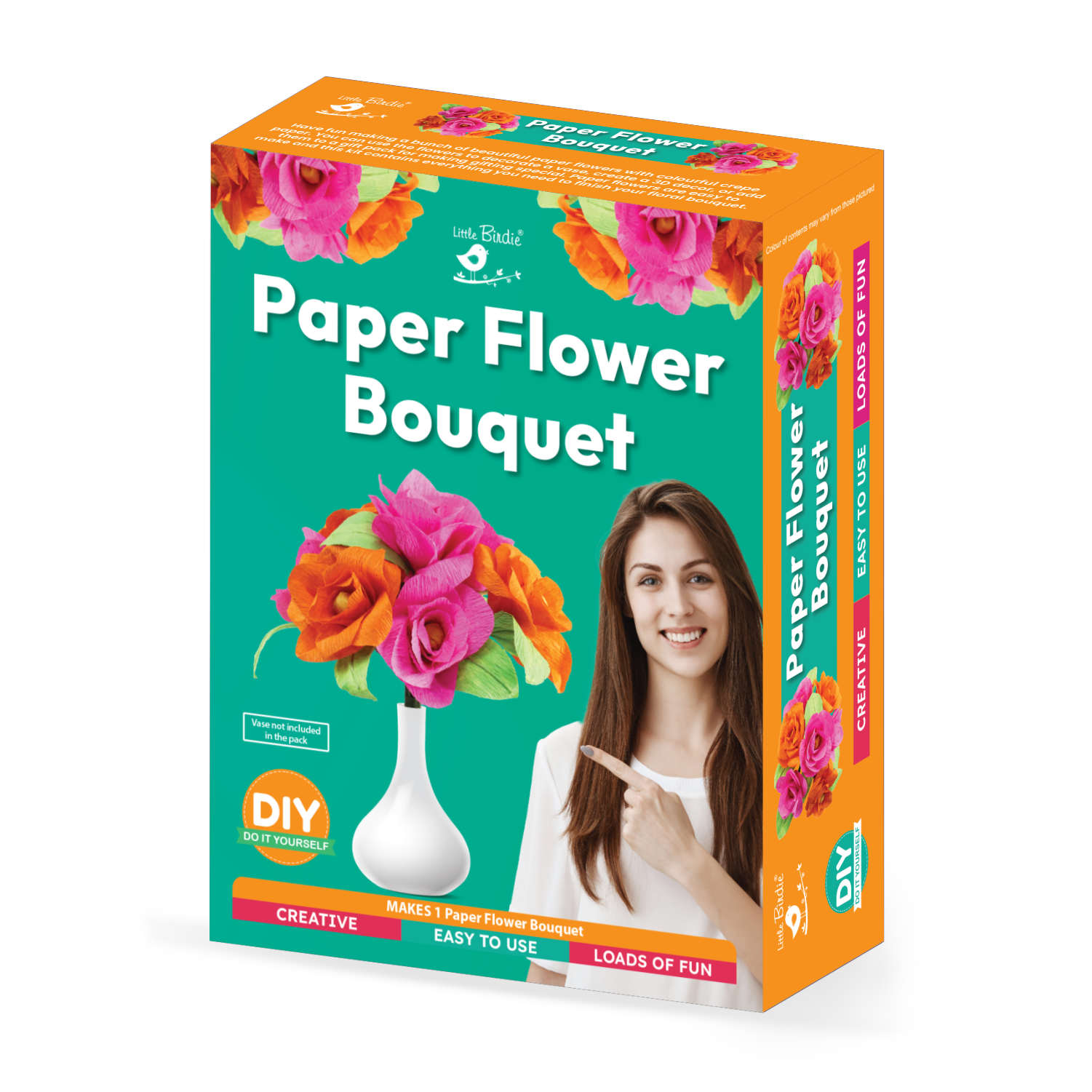 DIY Paper Flower Bouquet Making Kit