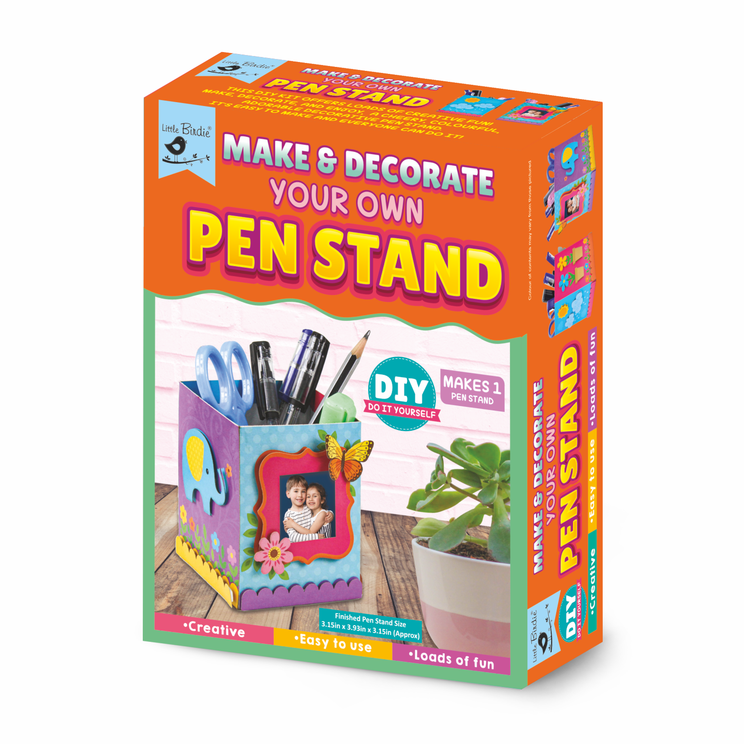 Diy Make And Decorate Your Own Pen Stand Kit 1 Box