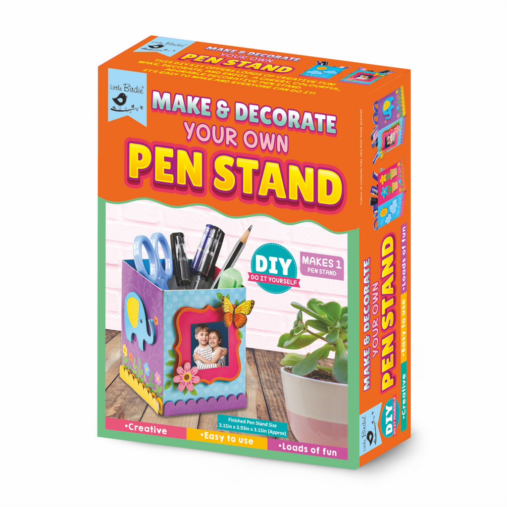 Diy Make And Decorate Your Own Pen Stand Kit Box