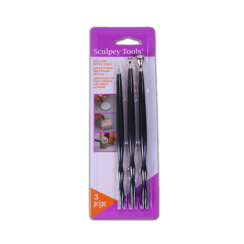 Sculpey Tools Dual End Detail Set Of 3