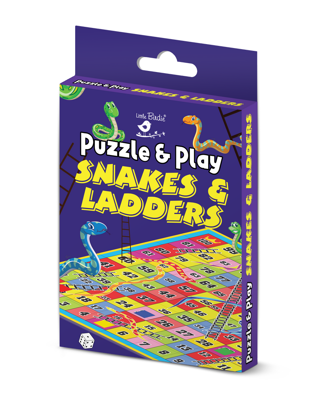 Puzzle And Play Snake And Ladder Kit 1Box Lb Itsy Bitsy