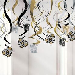 Decorative Swirls Gold Ye003612 Pcs