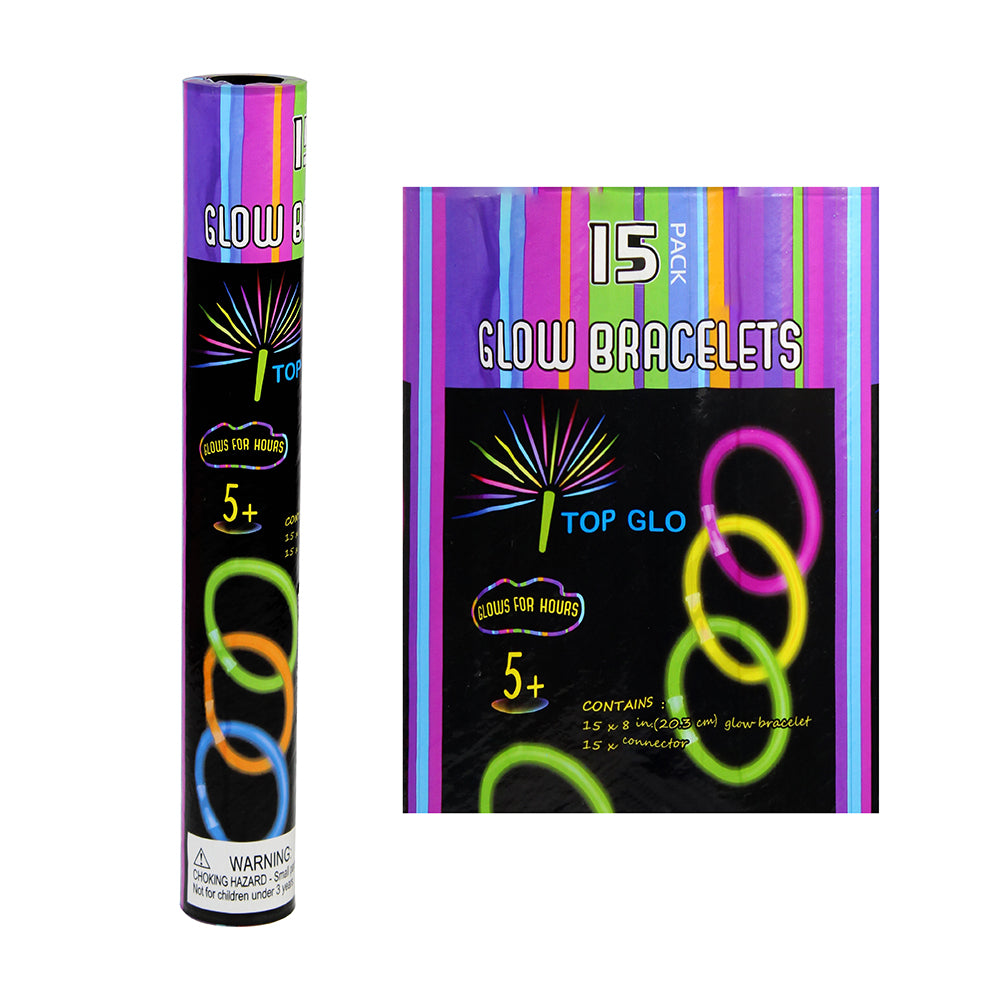 Glow Bracelets Sc0400 15Pcs Ub