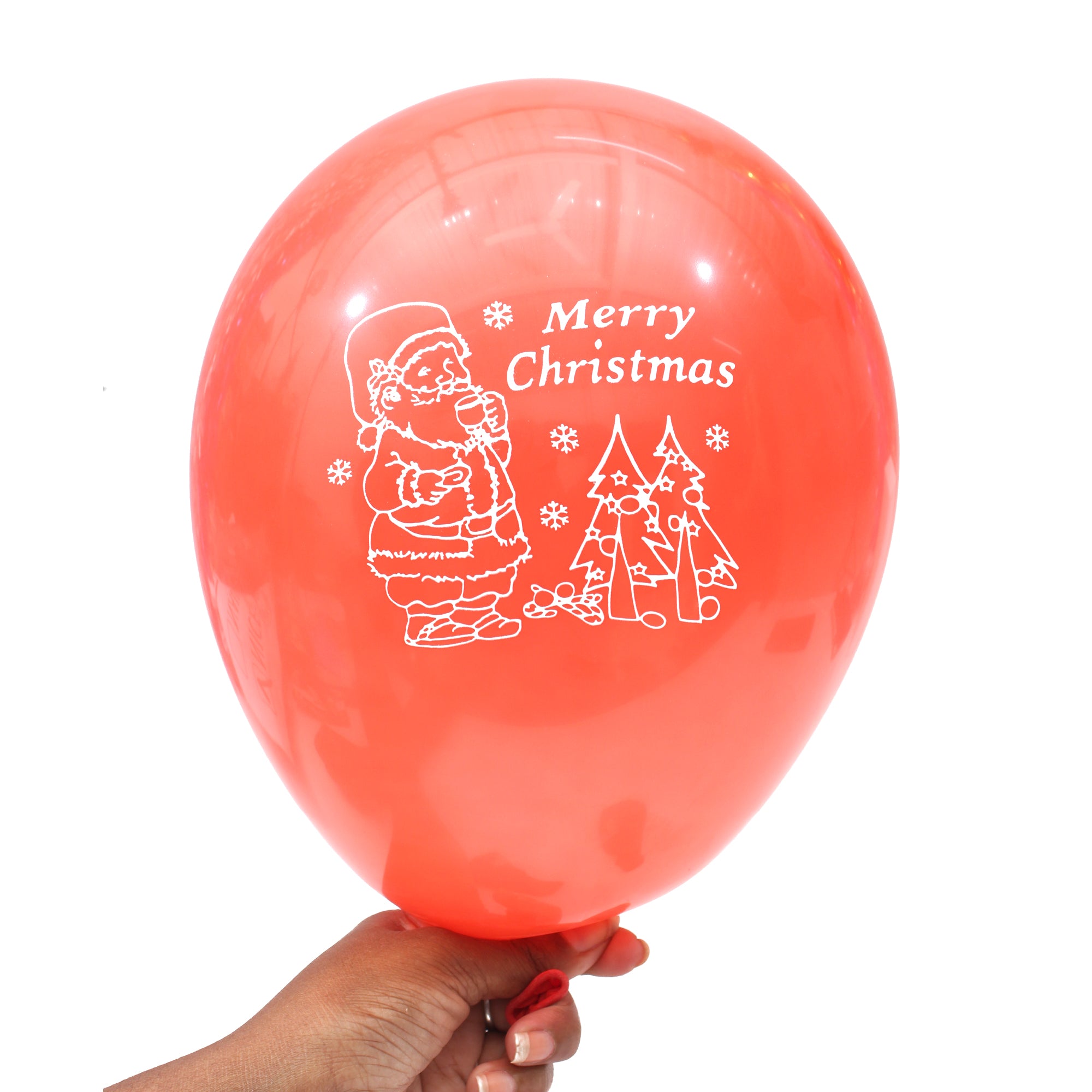 Christmas Balloons Mixed Colours 20 pcs